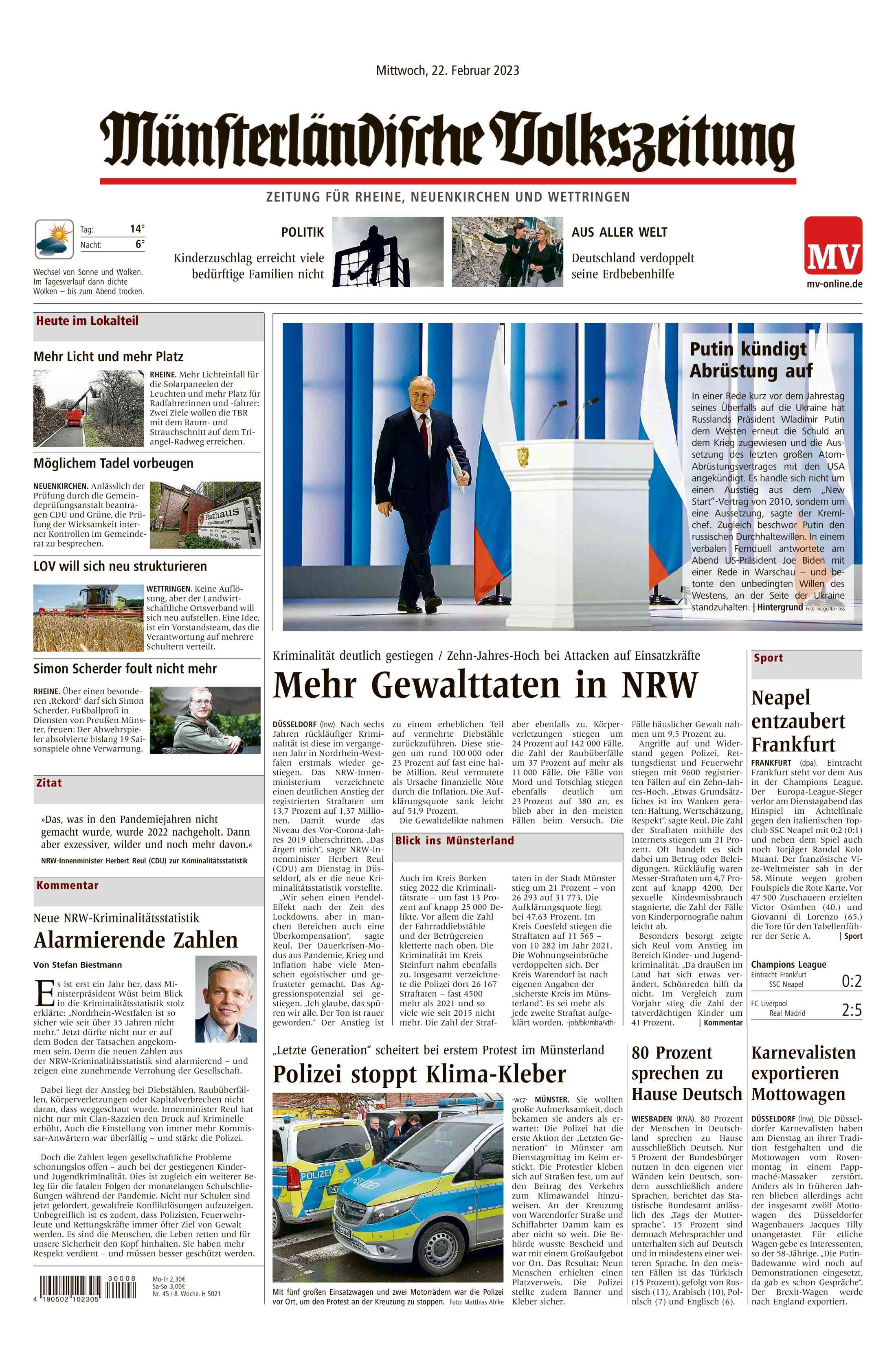 Ausgabe vom 22.02.2023