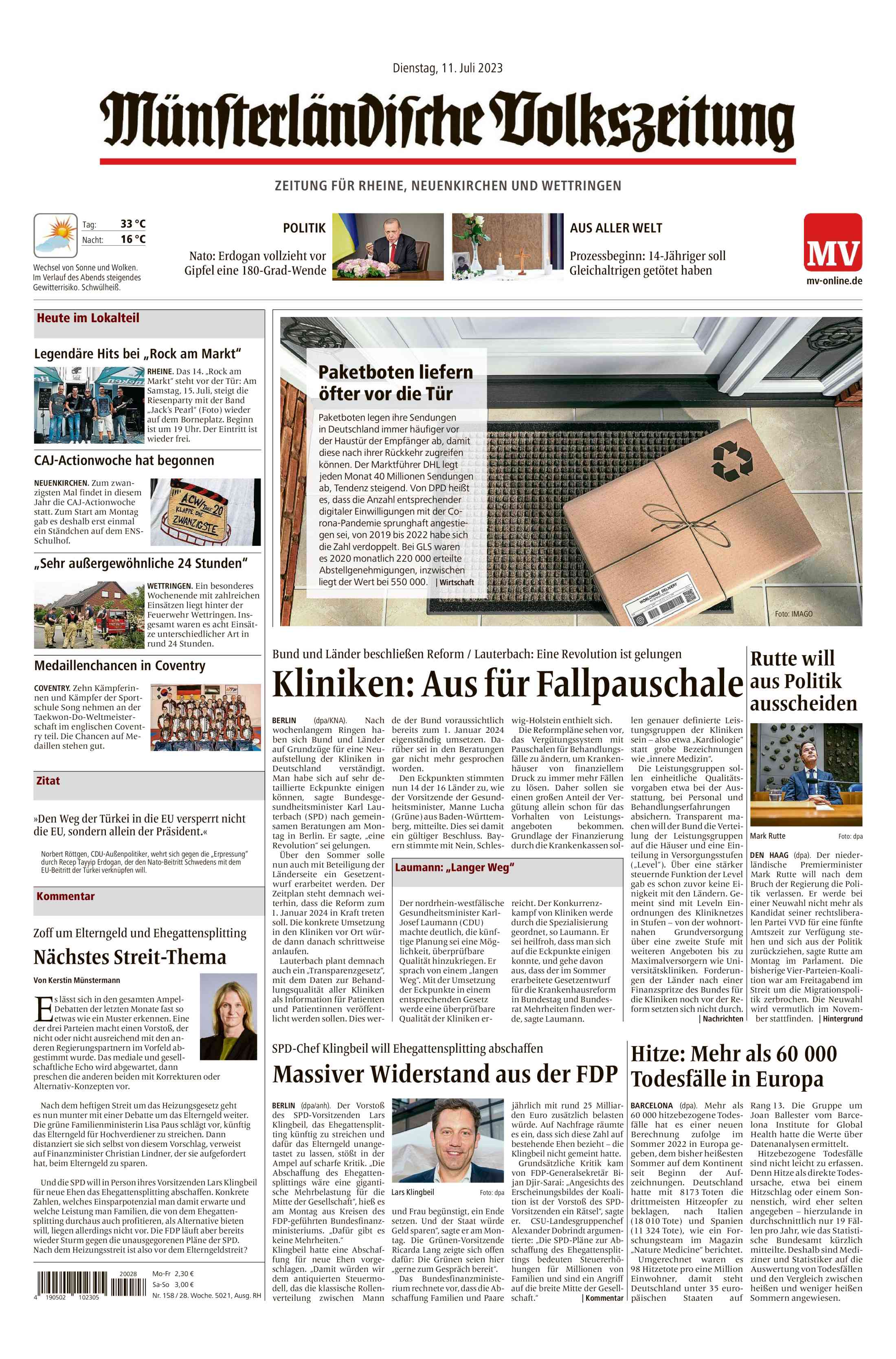 Ausgabe vom 11.07.2023
