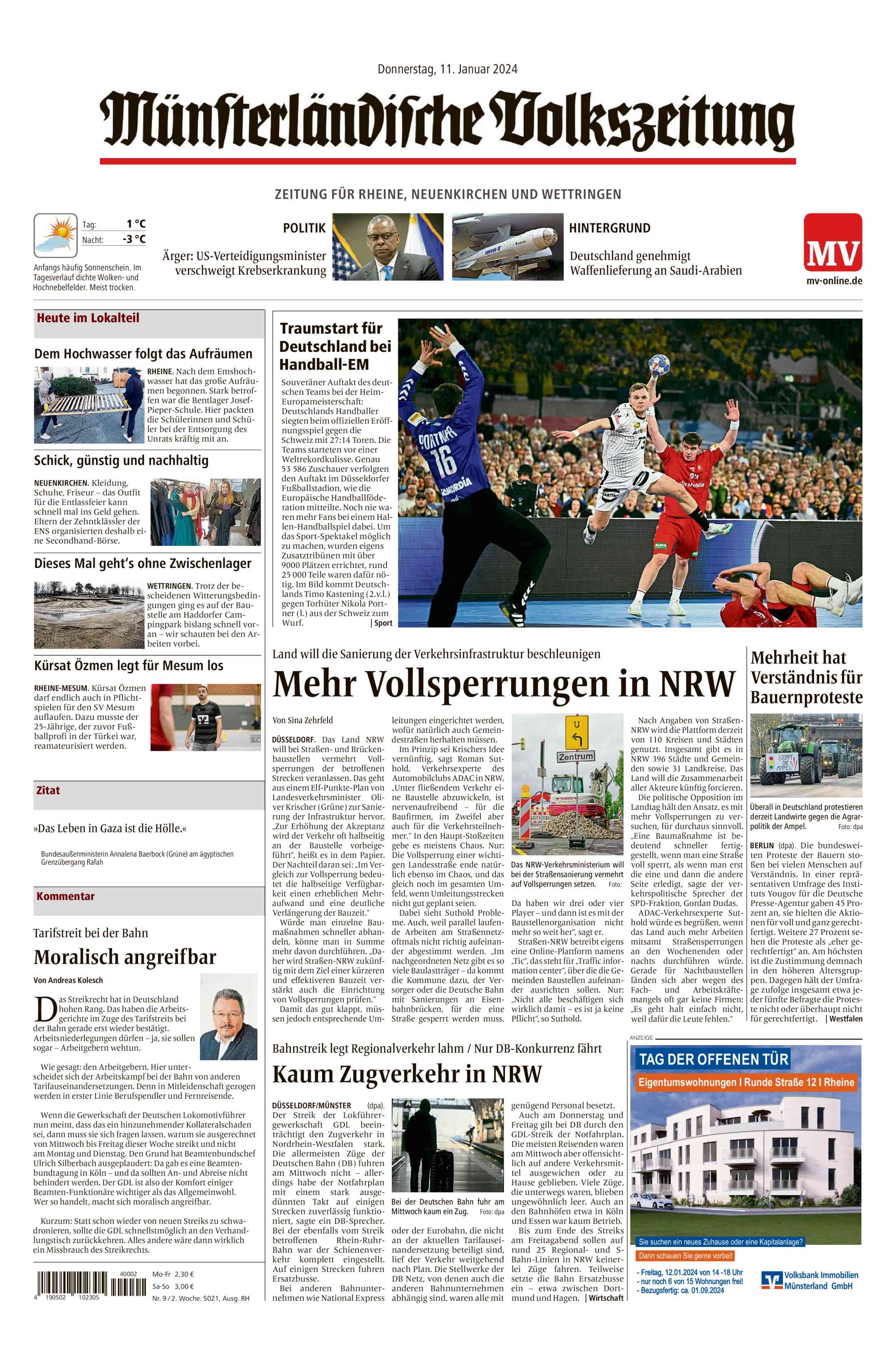 Ausgabe vom 11.01.2024