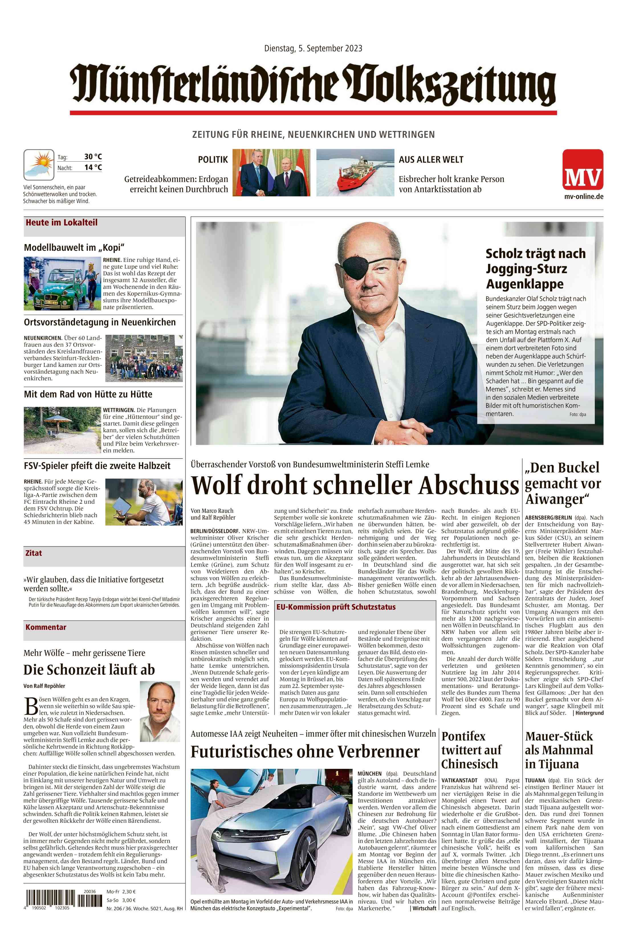 Ausgabe vom 05.09.2023