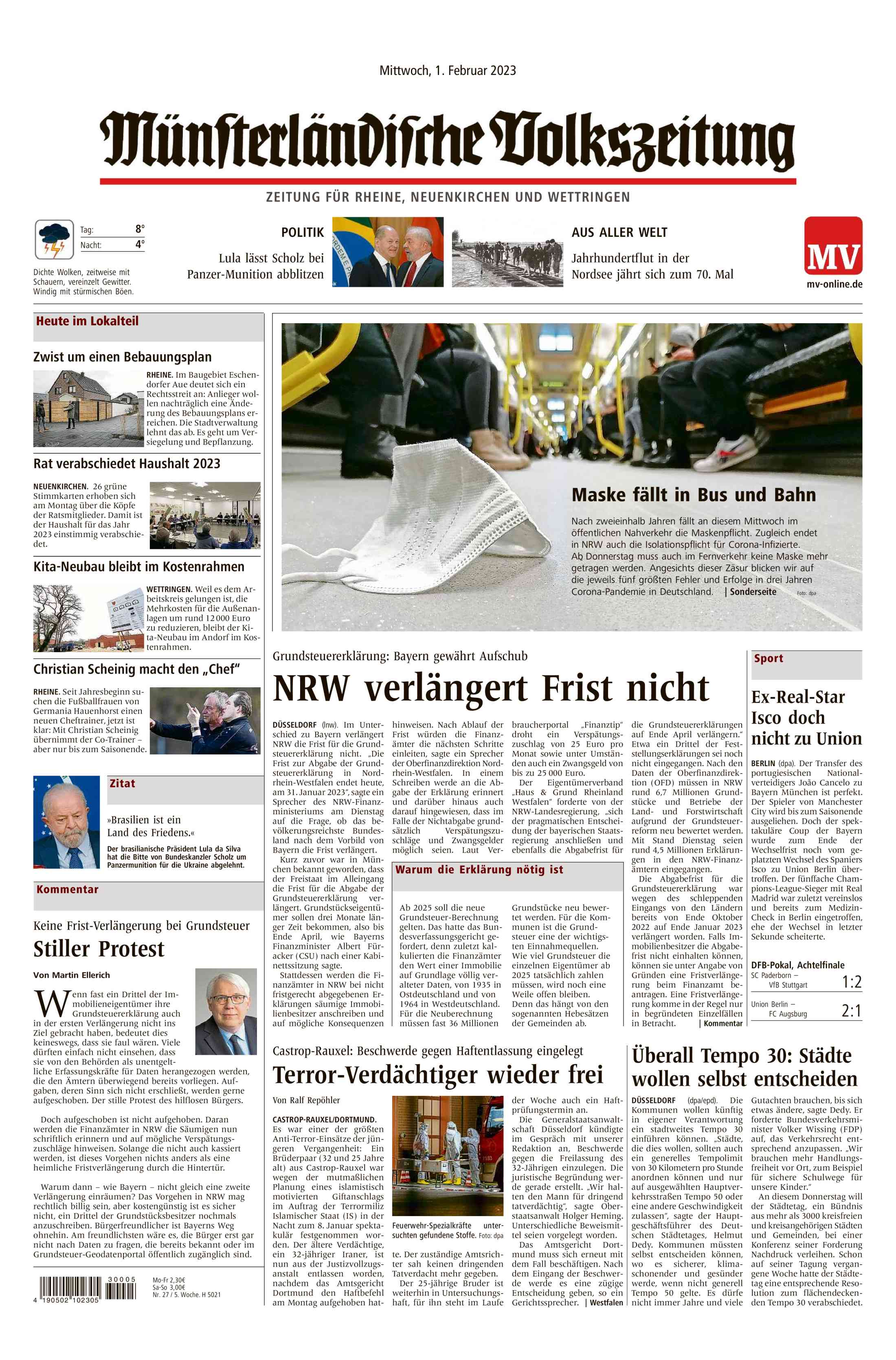 Ausgabe vom 01.02.2023