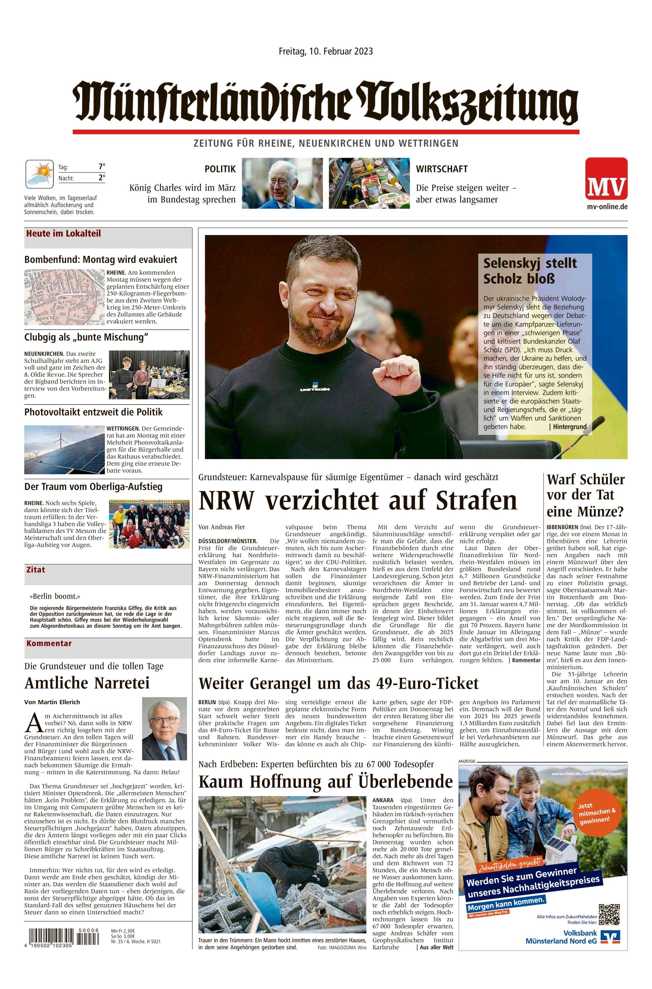 Ausgabe vom 10.02.2023