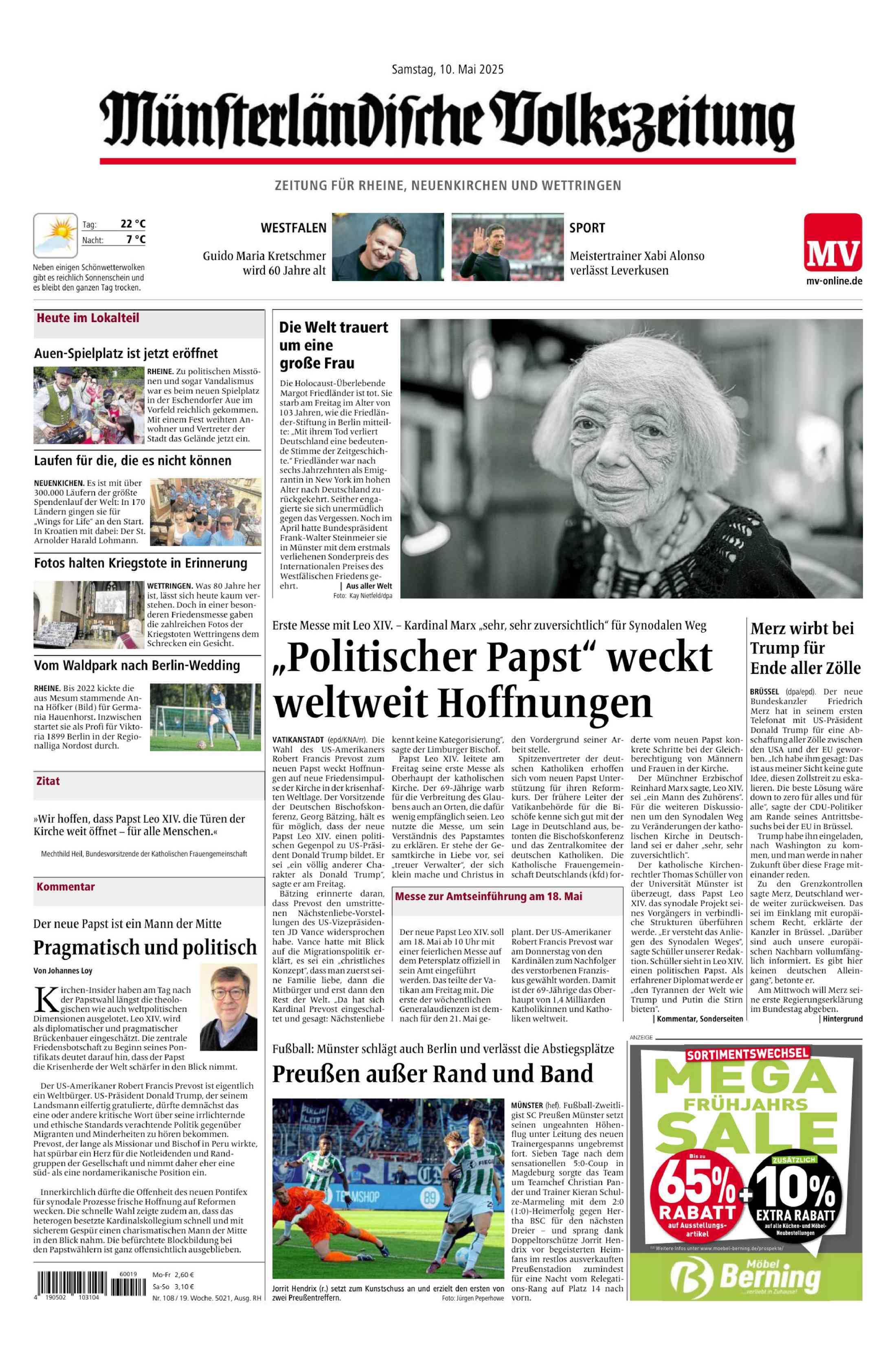 Ausgabe vom 10.05.2025