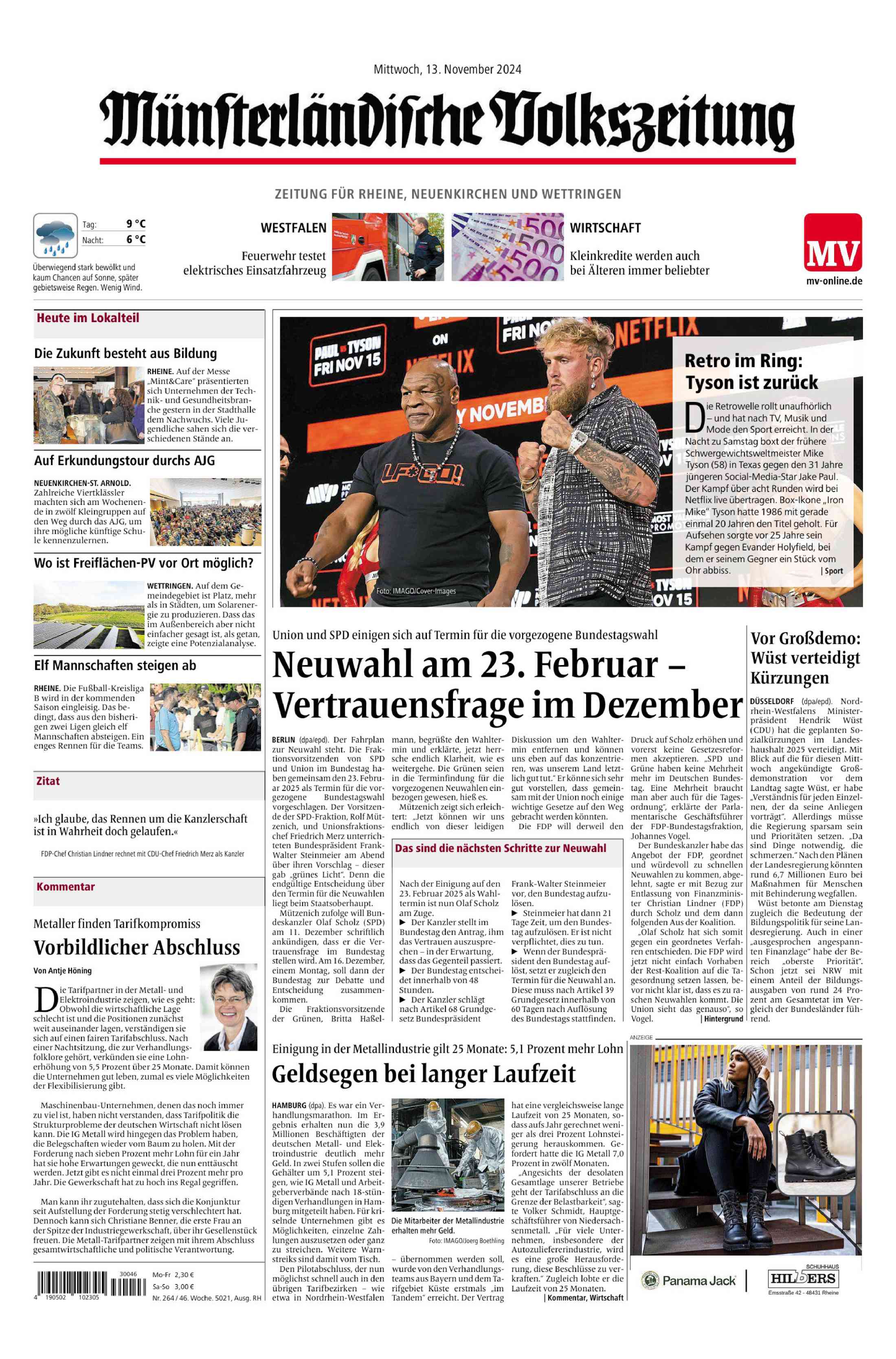 Ausgabe vom 13.11.2024