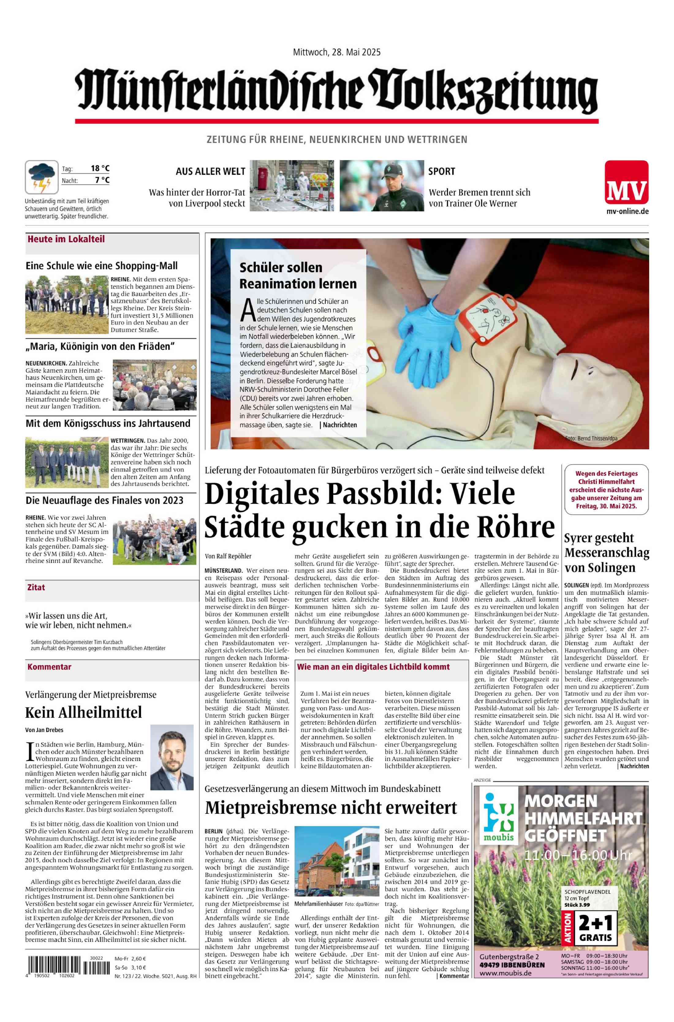 Ausgabe vom 28.05.2025