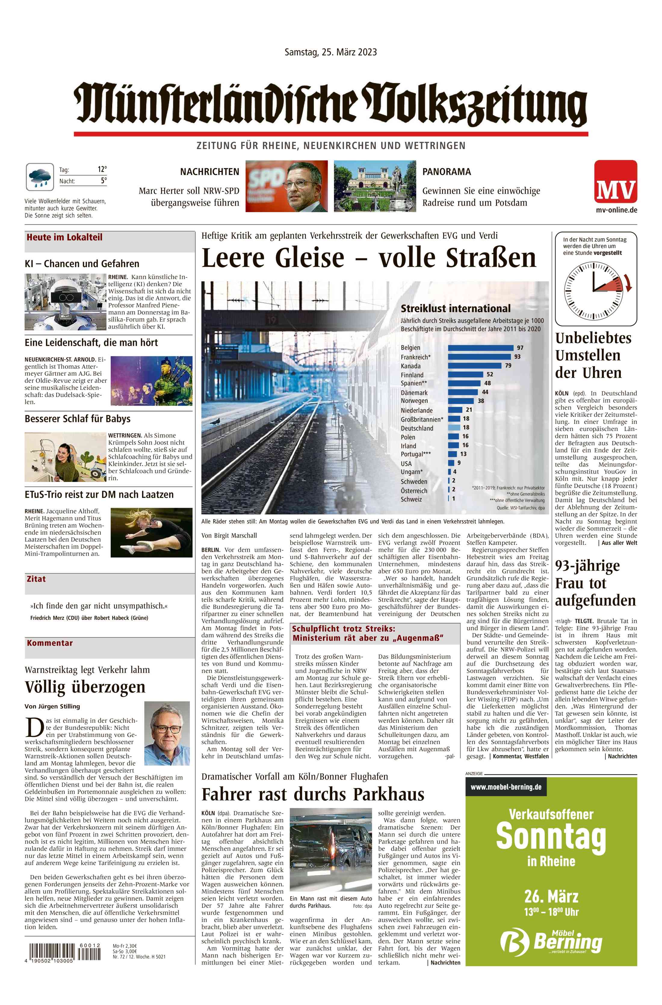 Ausgabe vom 25.03.2023