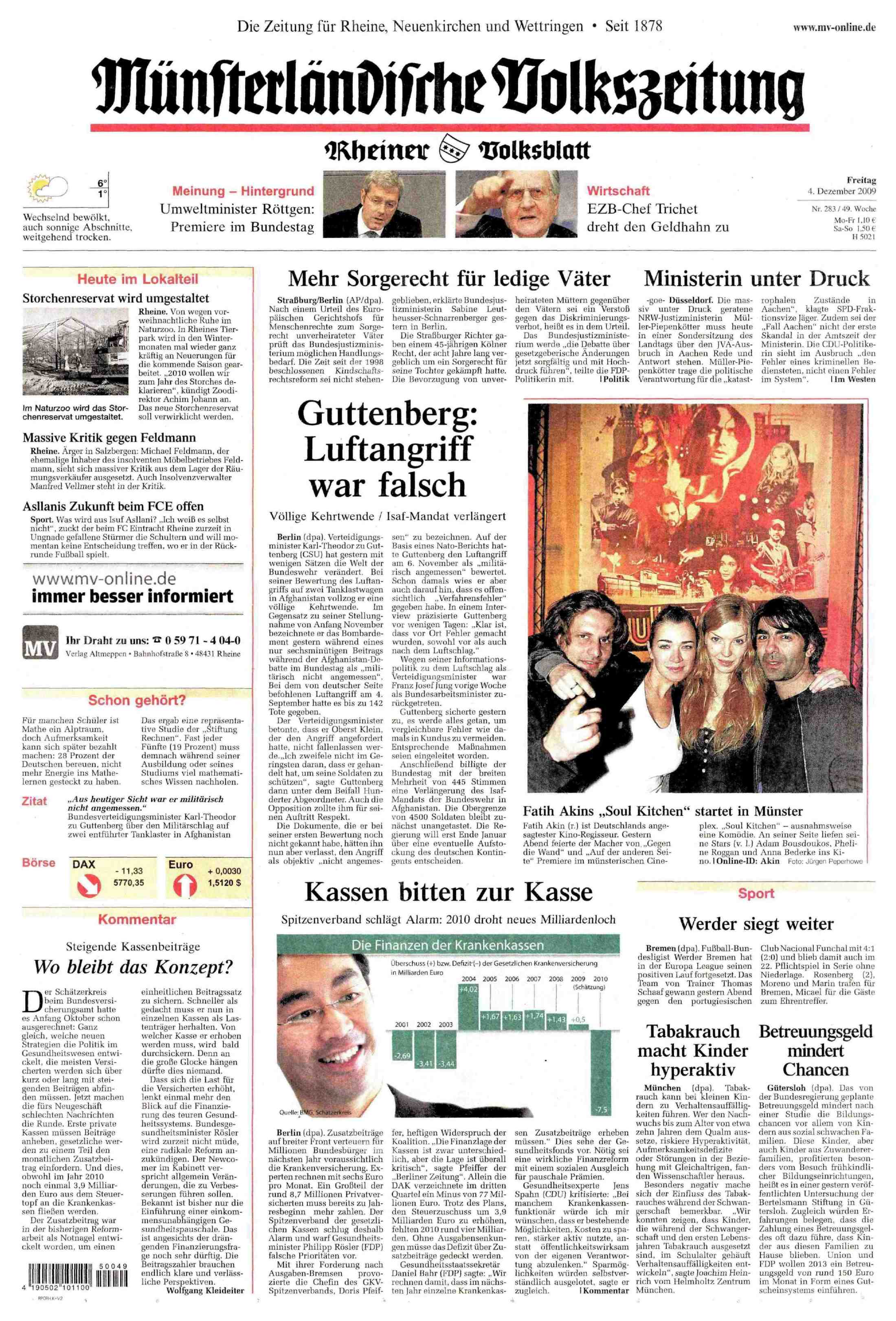 Ausgabe vom 04.12.2009
