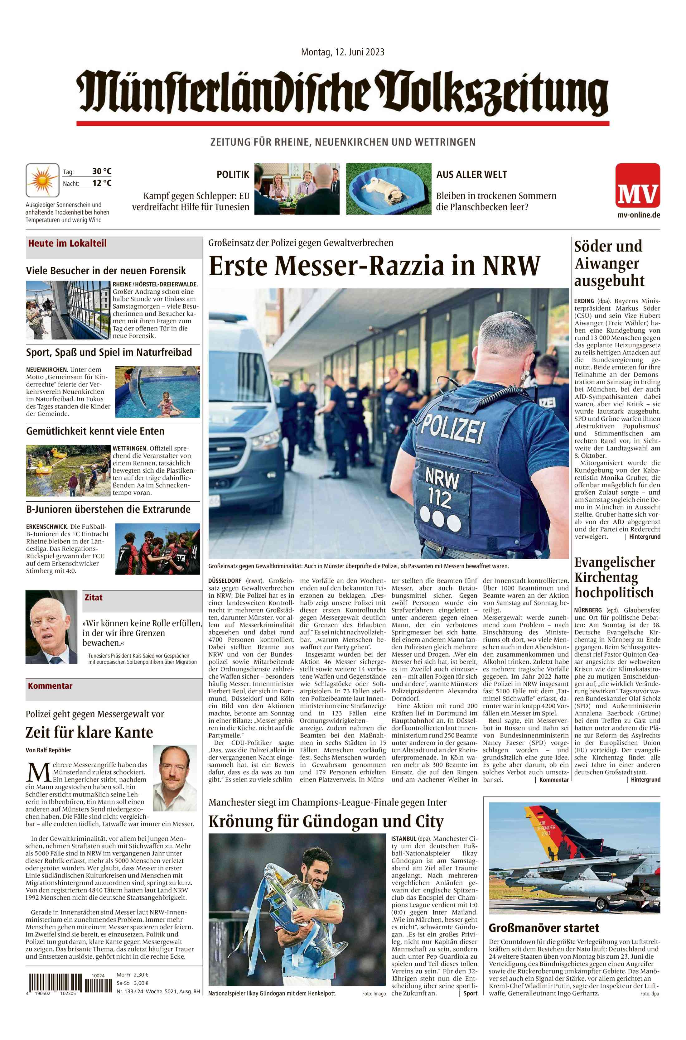 Ausgabe vom 12.06.2023