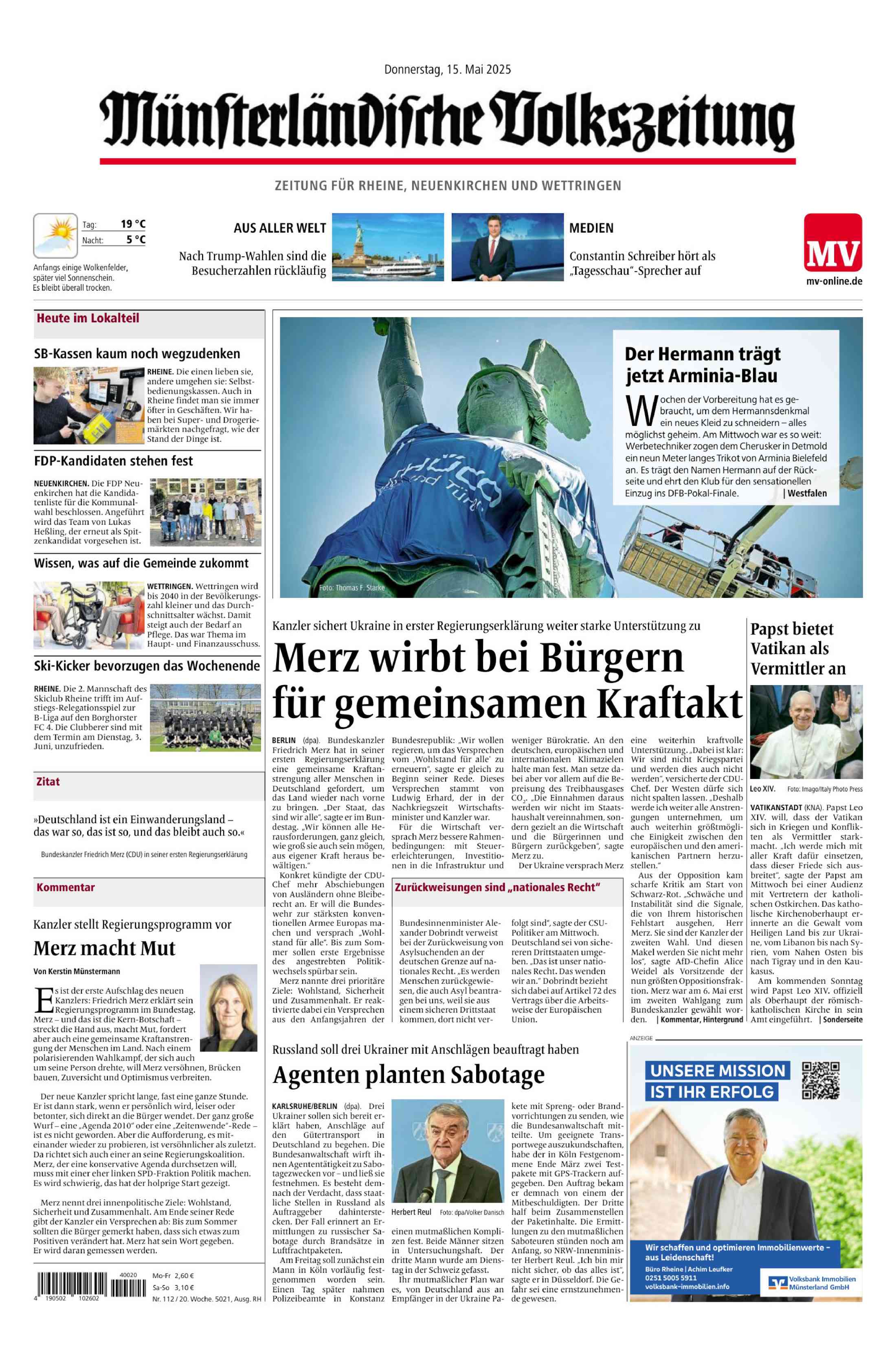 Ausgabe vom 15.05.2025