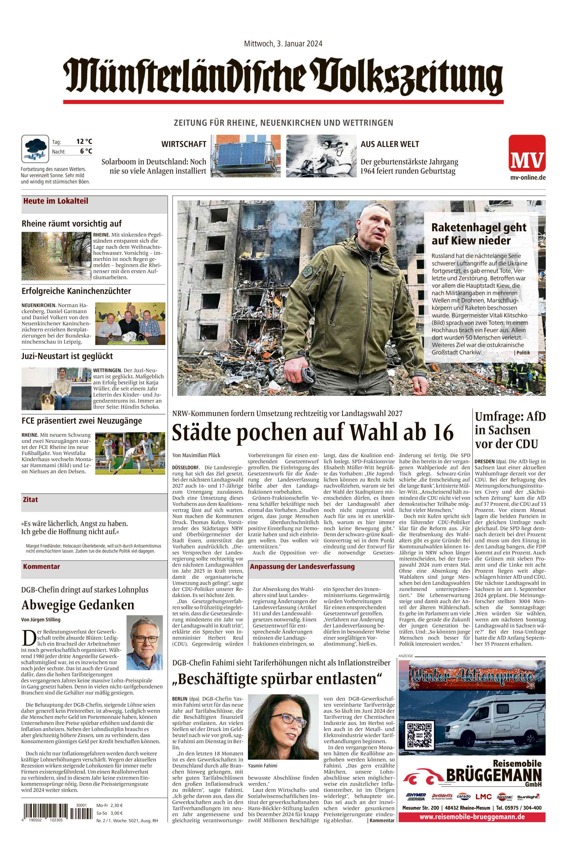 Ausgabe vom 03.01.2024