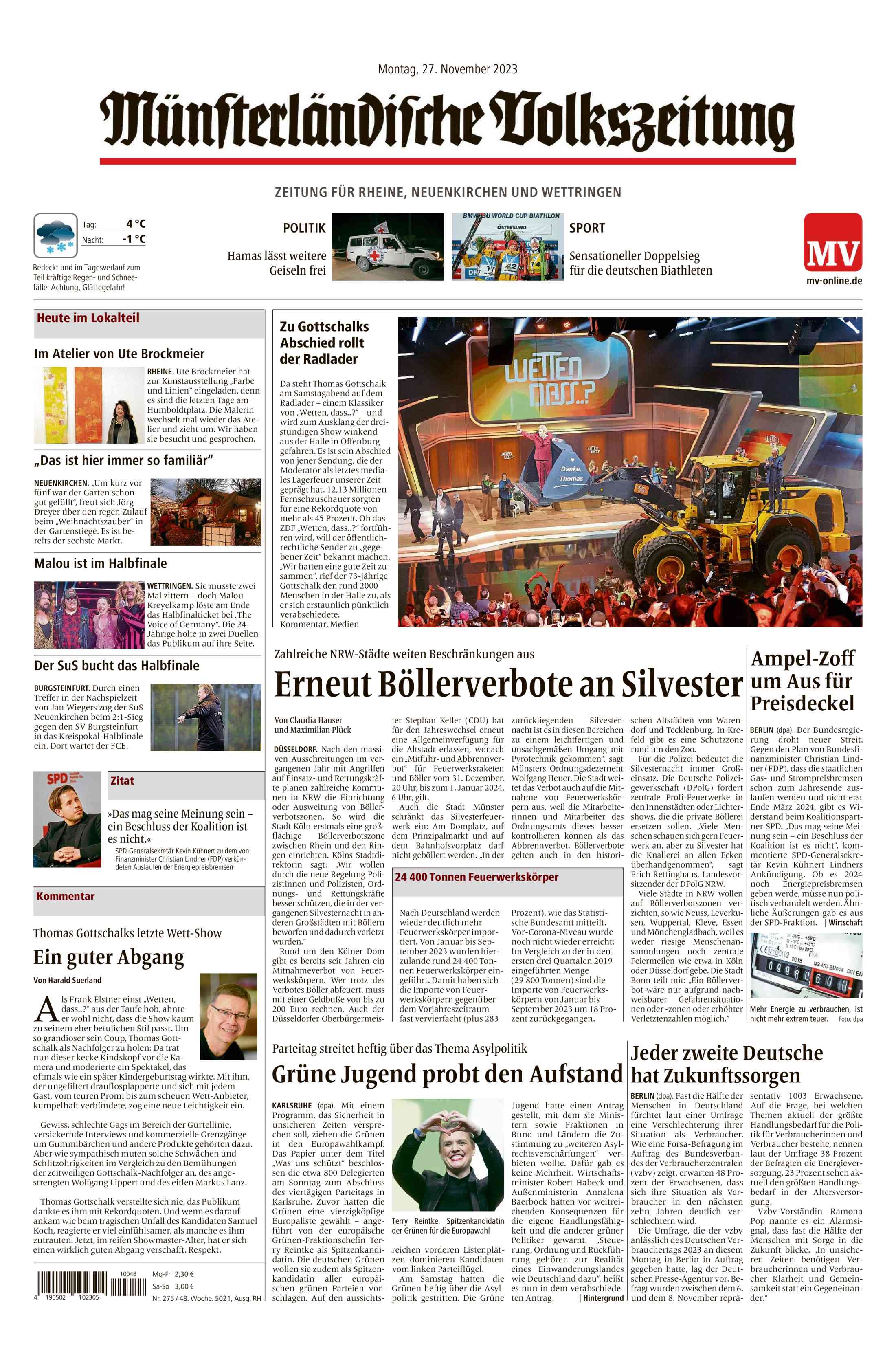Ausgabe vom 27.11.2023