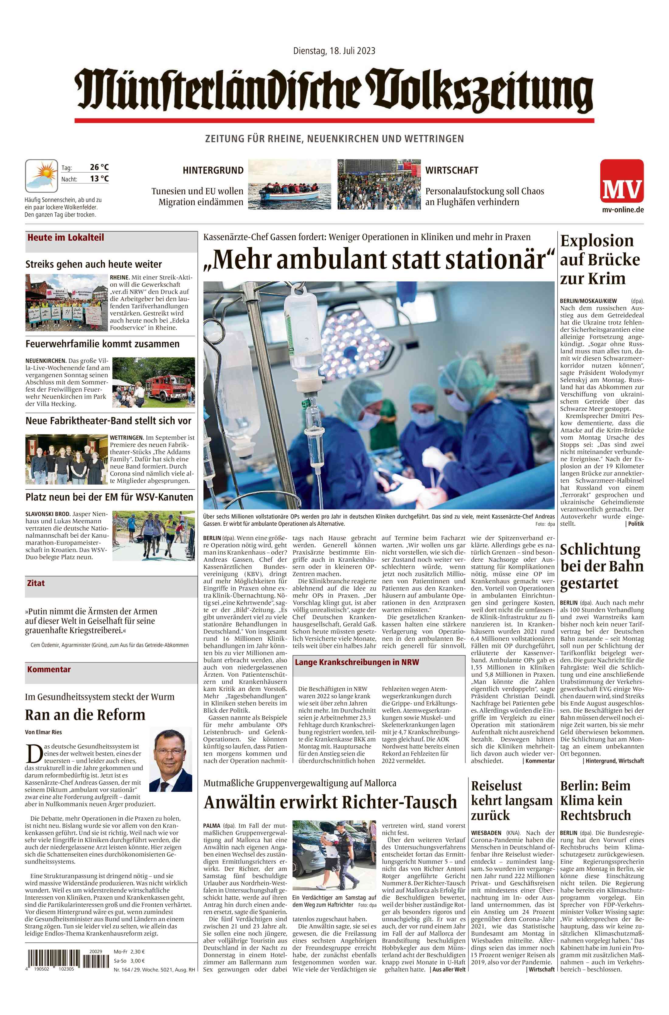 Ausgabe vom 18.07.2023