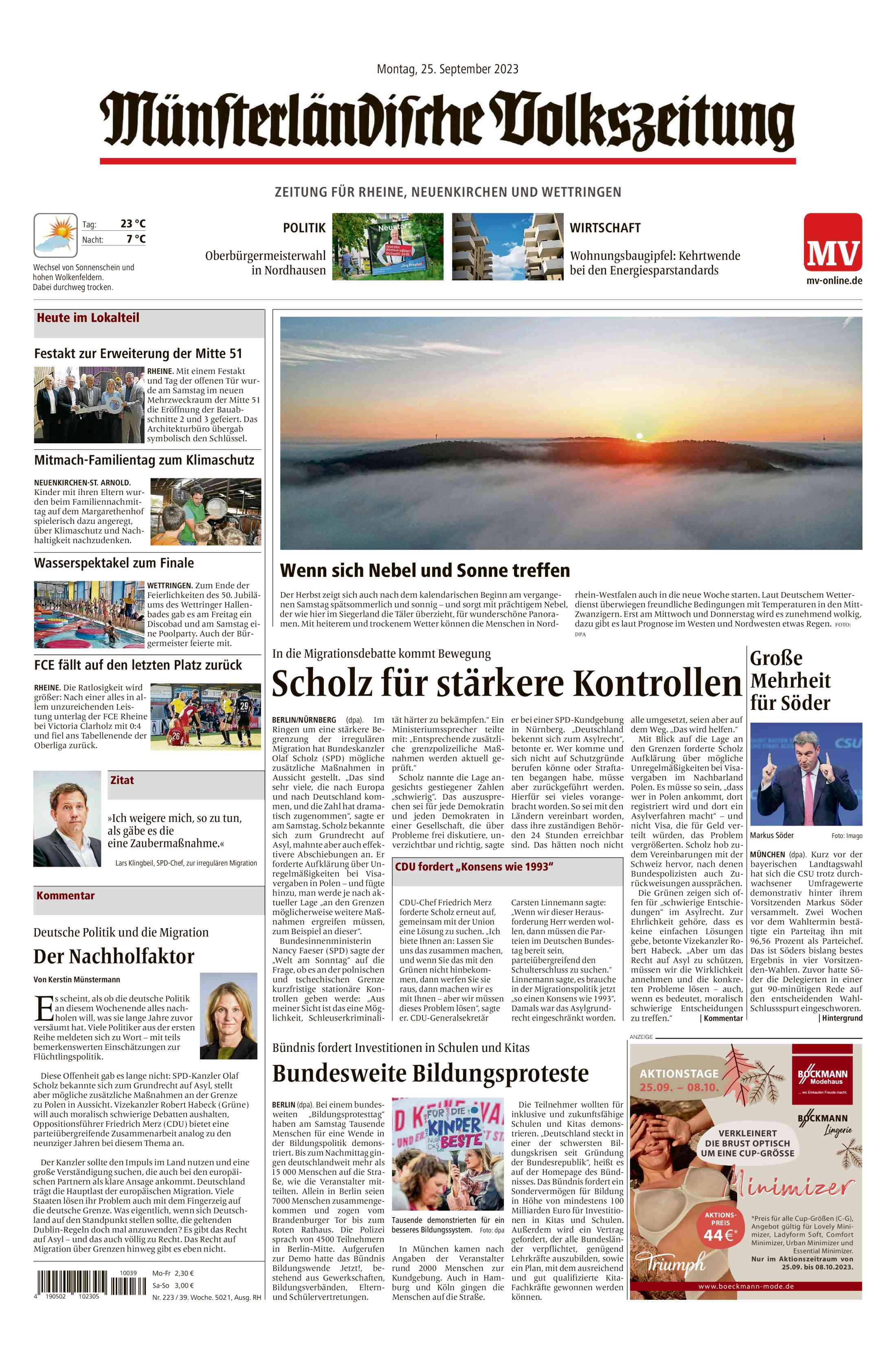 Ausgabe vom 25.09.2023