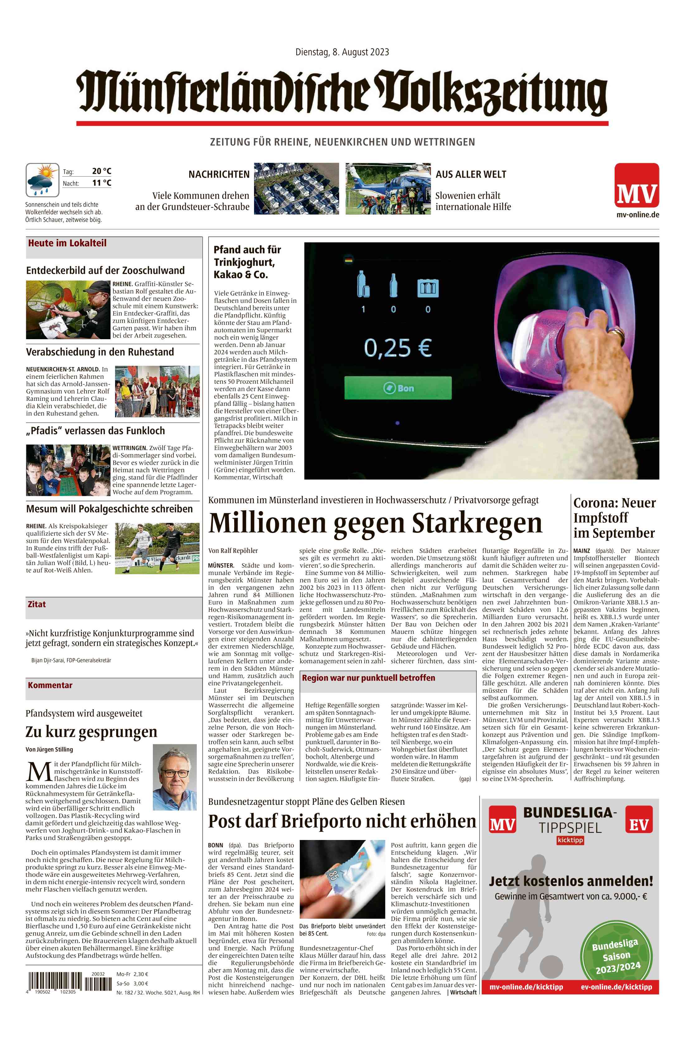 Ausgabe vom 08.08.2023