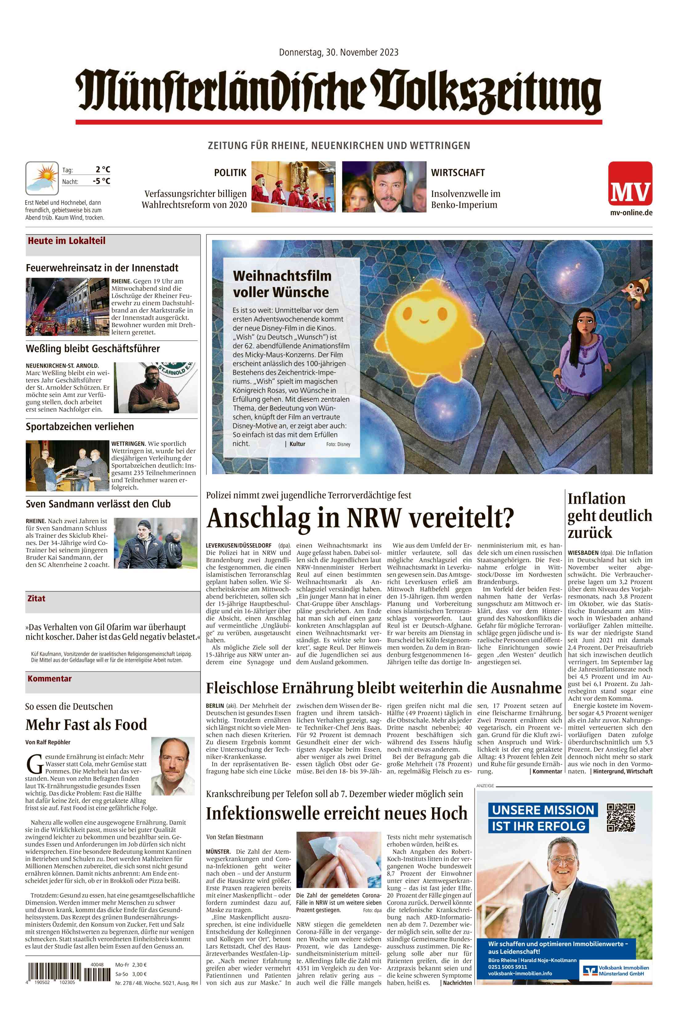 Ausgabe vom 30.11.2023