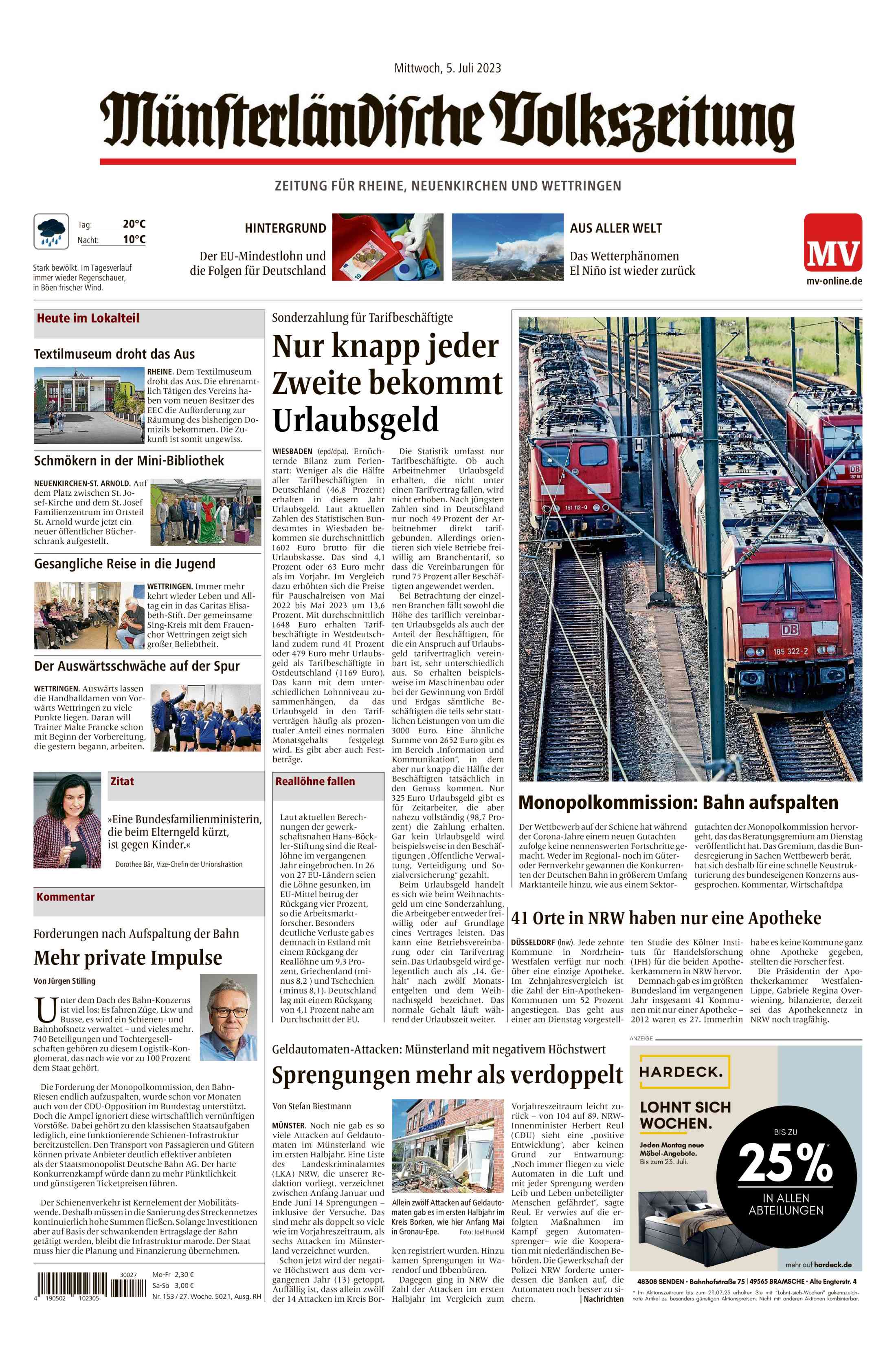 Ausgabe vom 05.07.2023