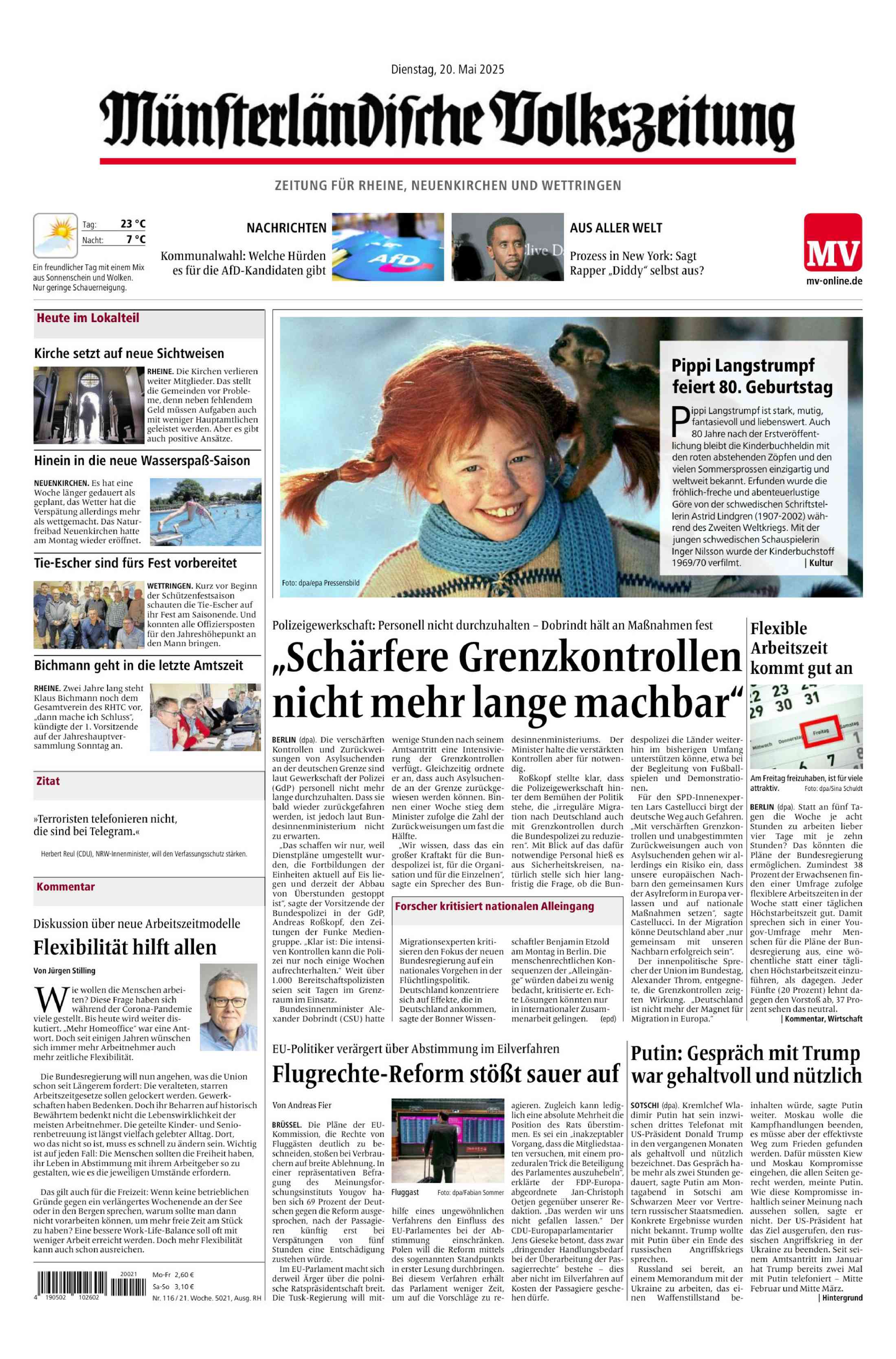 Ausgabe vom 20.05.2025