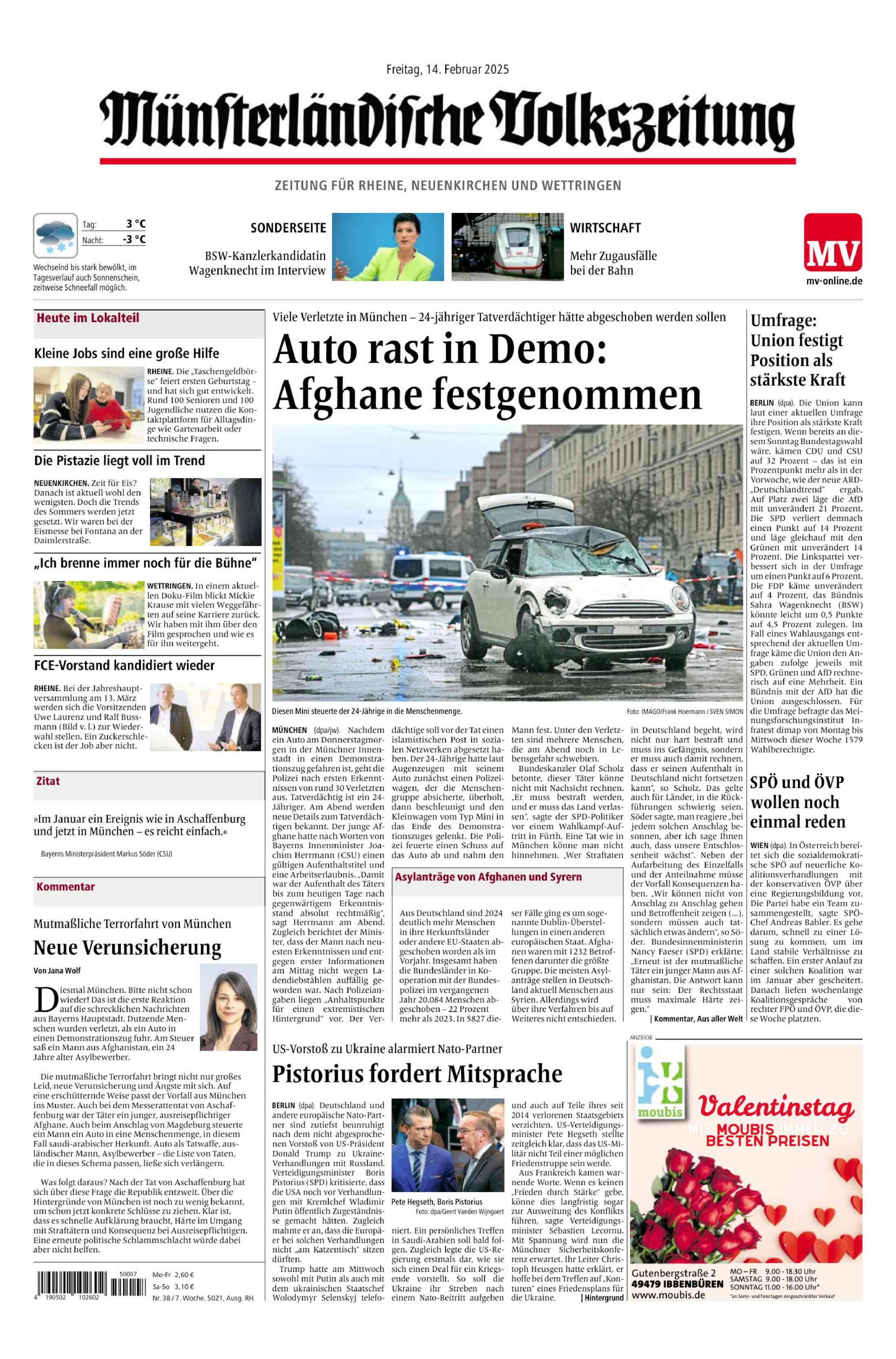 Ausgabe vom 14.02.2025