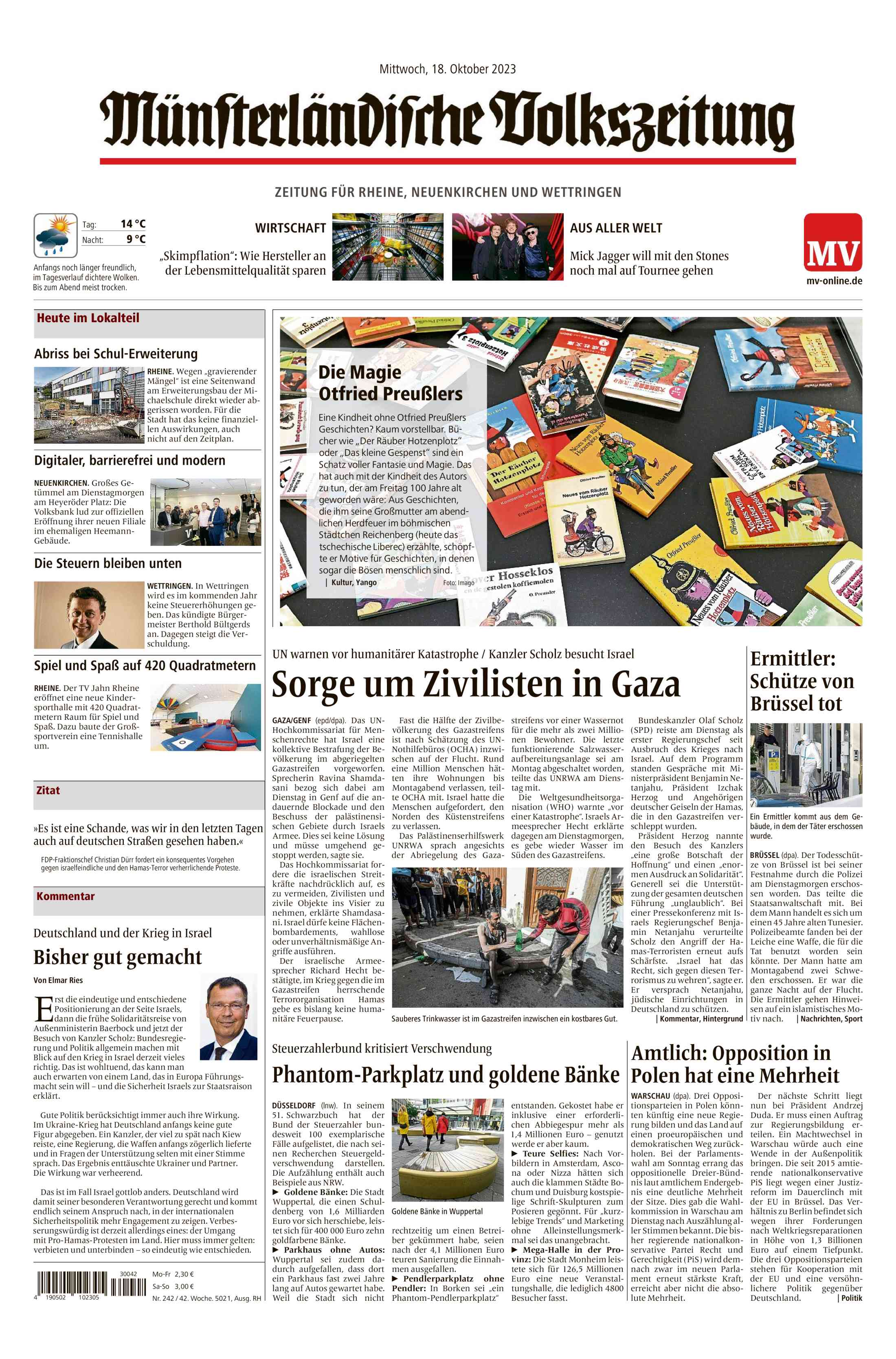 Ausgabe vom 18.10.2023