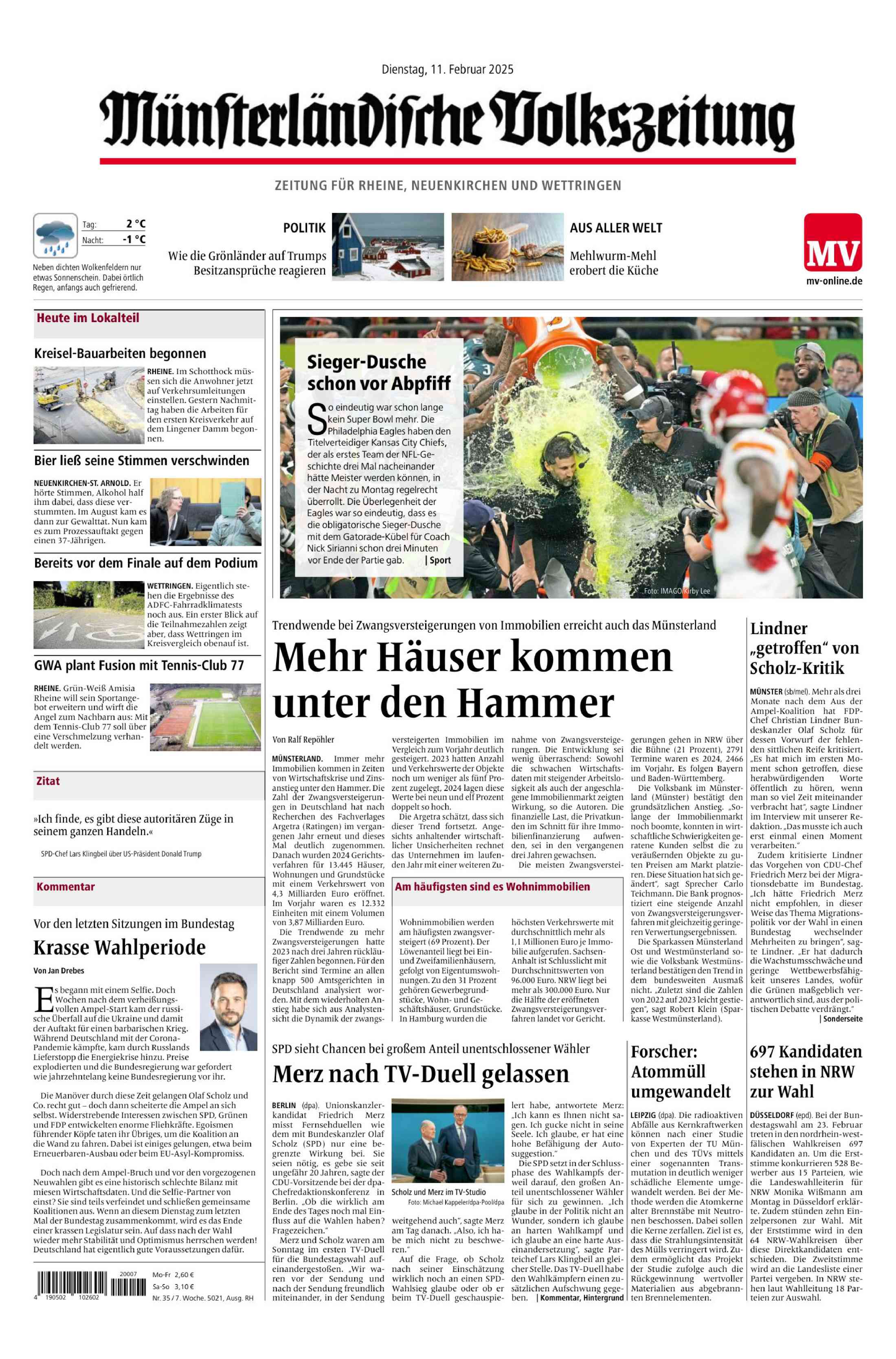 Ausgabe vom 11.02.2025