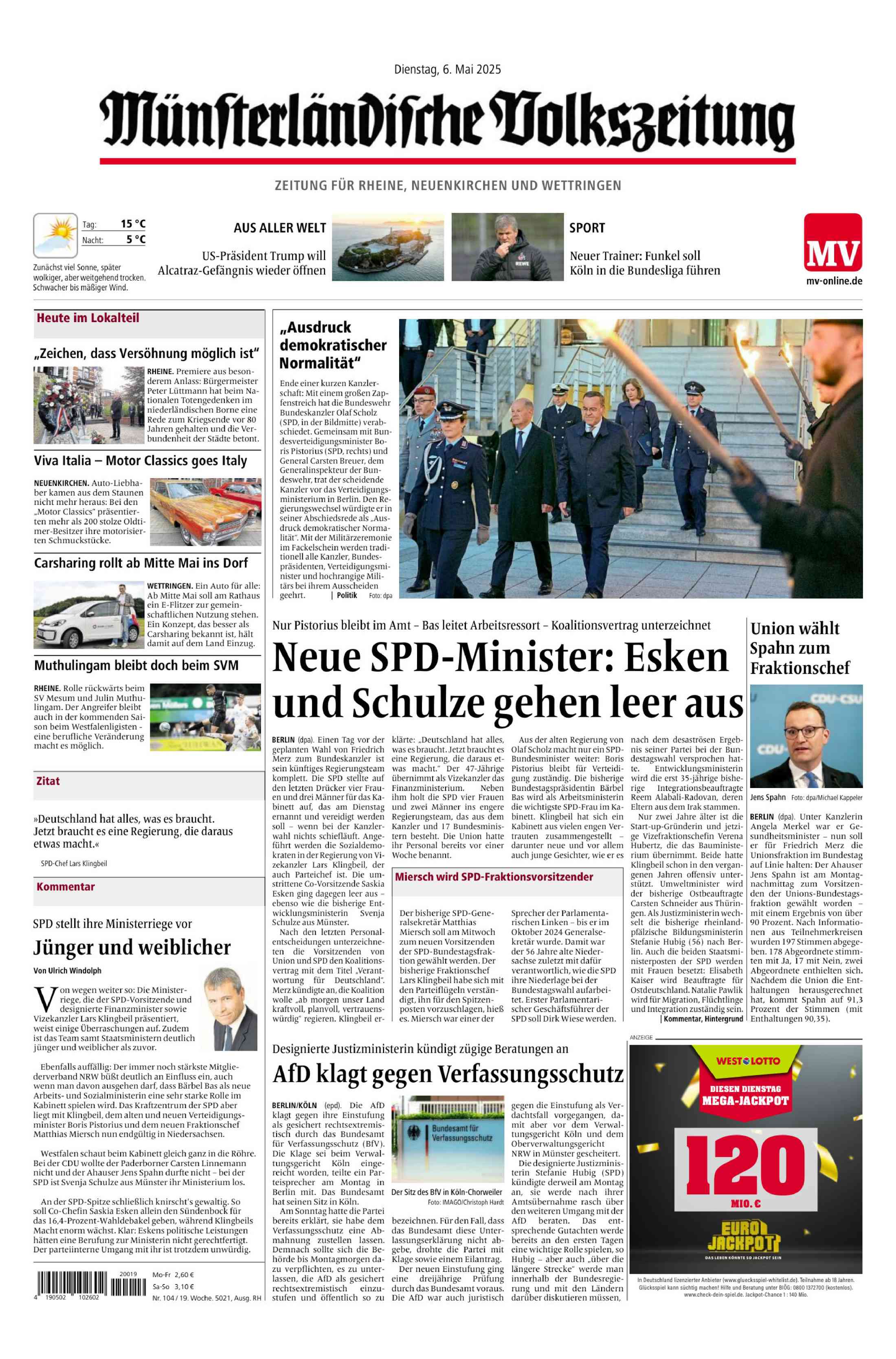 Ausgabe vom 06.05.2025