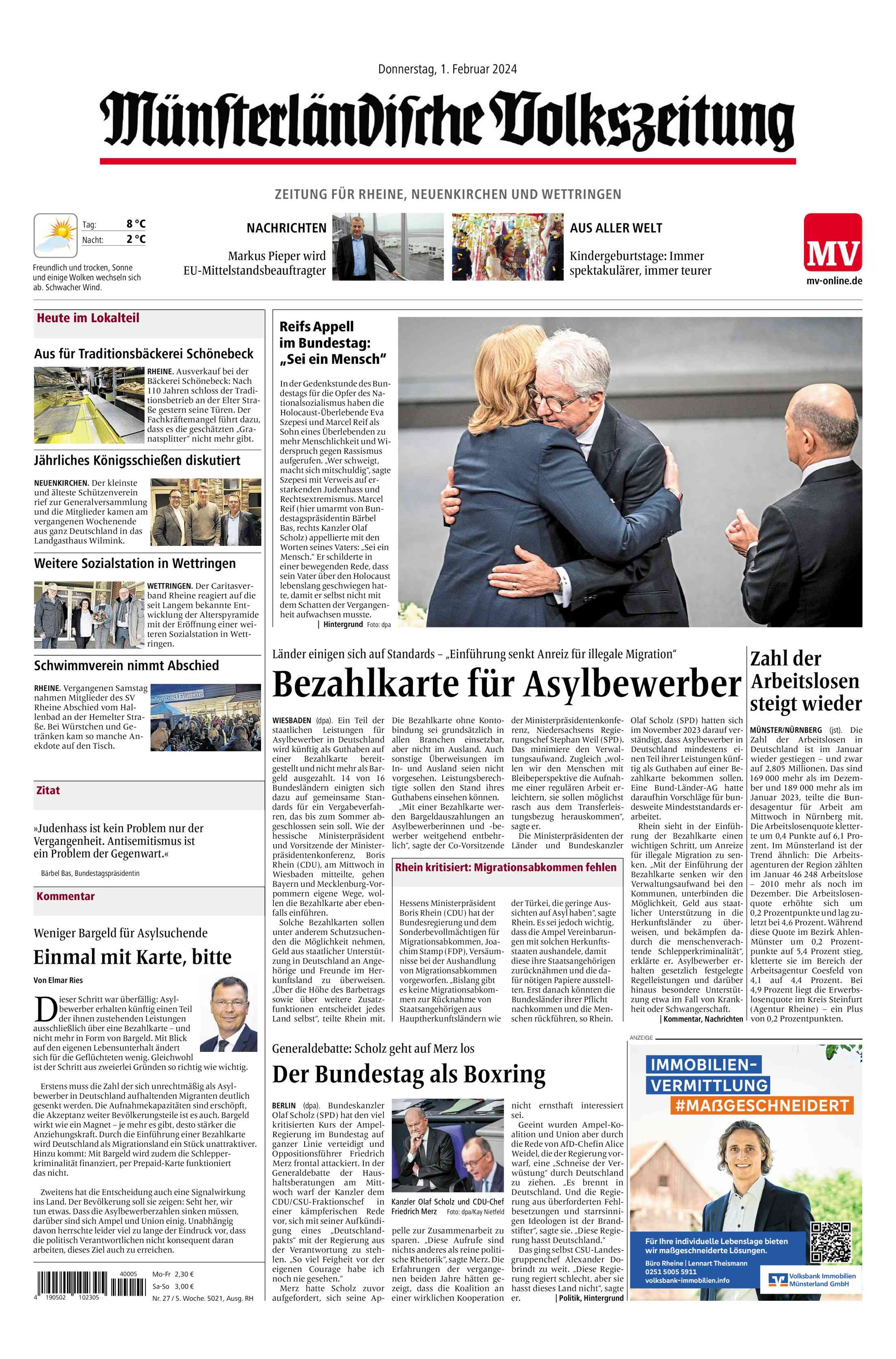 Ausgabe vom 01.02.2024
