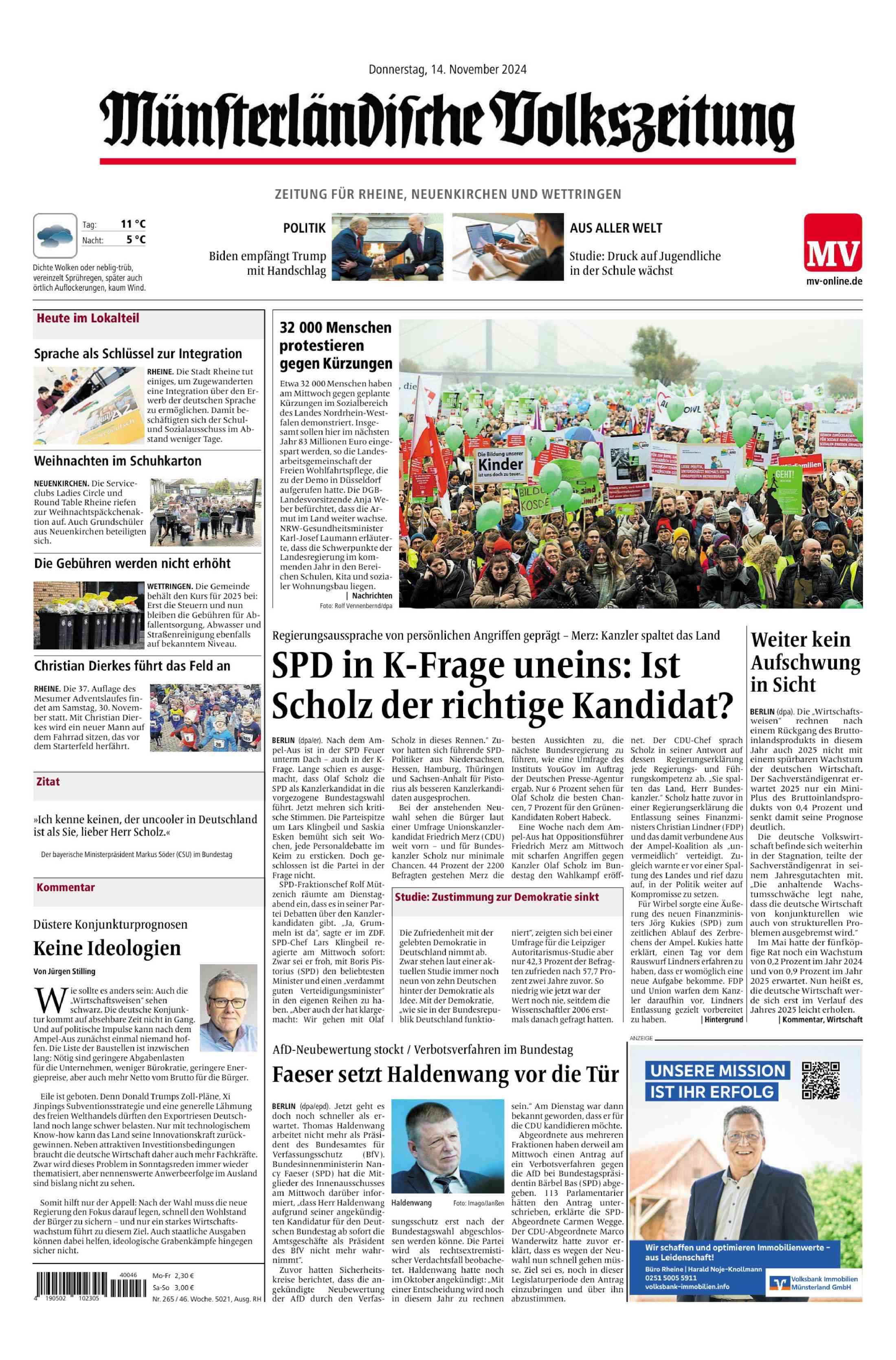 Ausgabe vom 14.11.2024