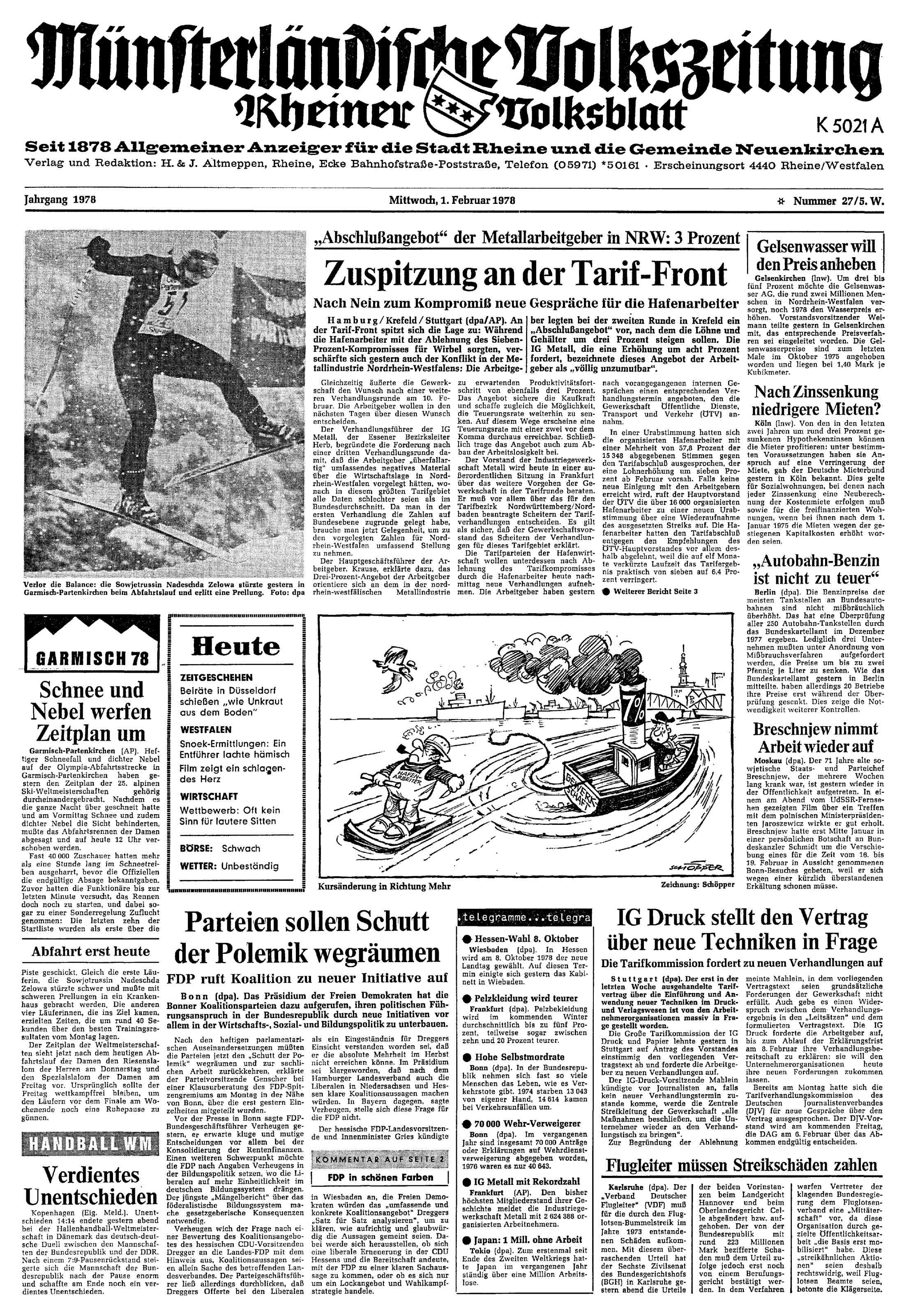 Ausgabe vom 01.02.1978