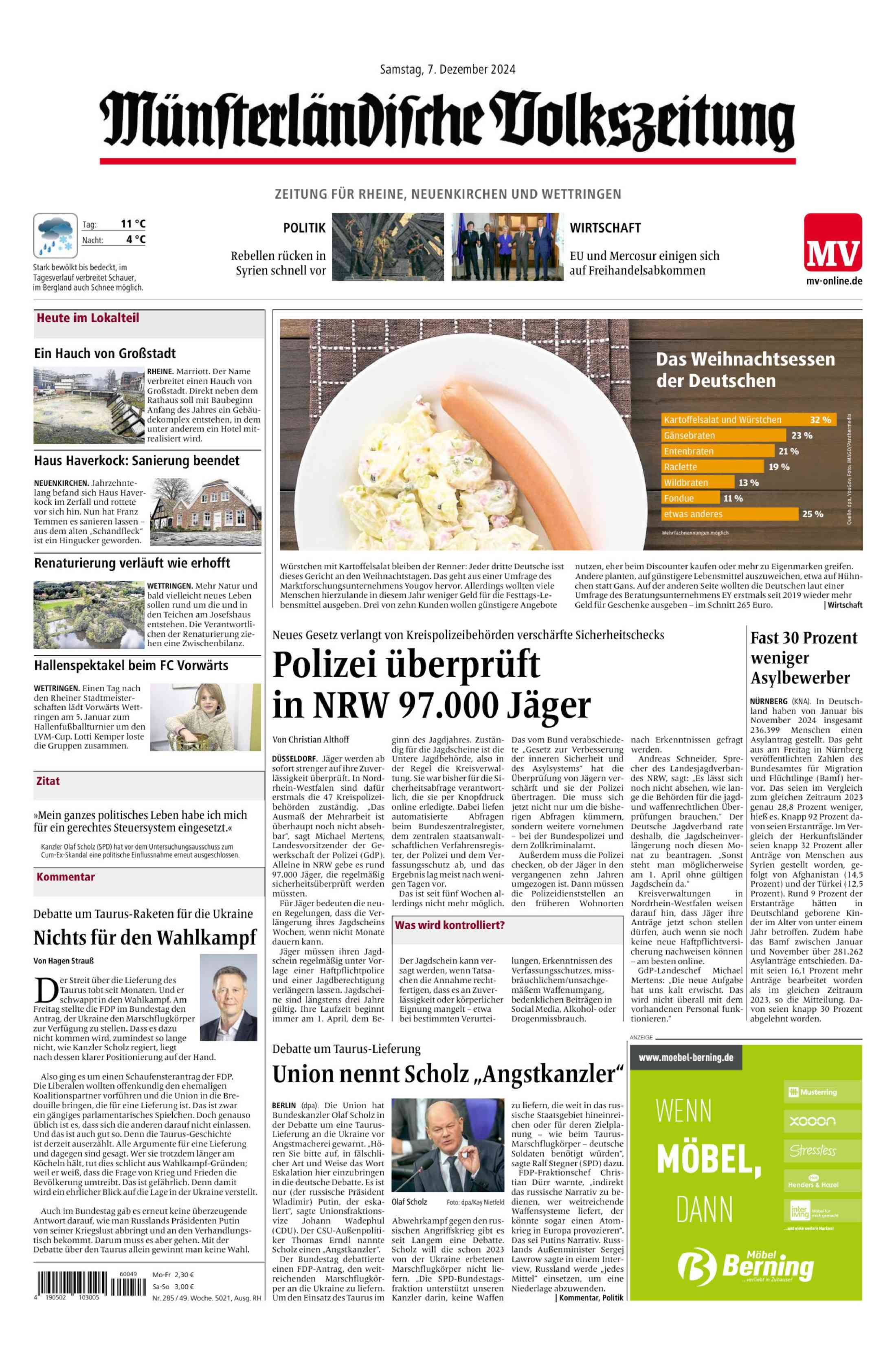 Ausgabe vom 07.12.2024