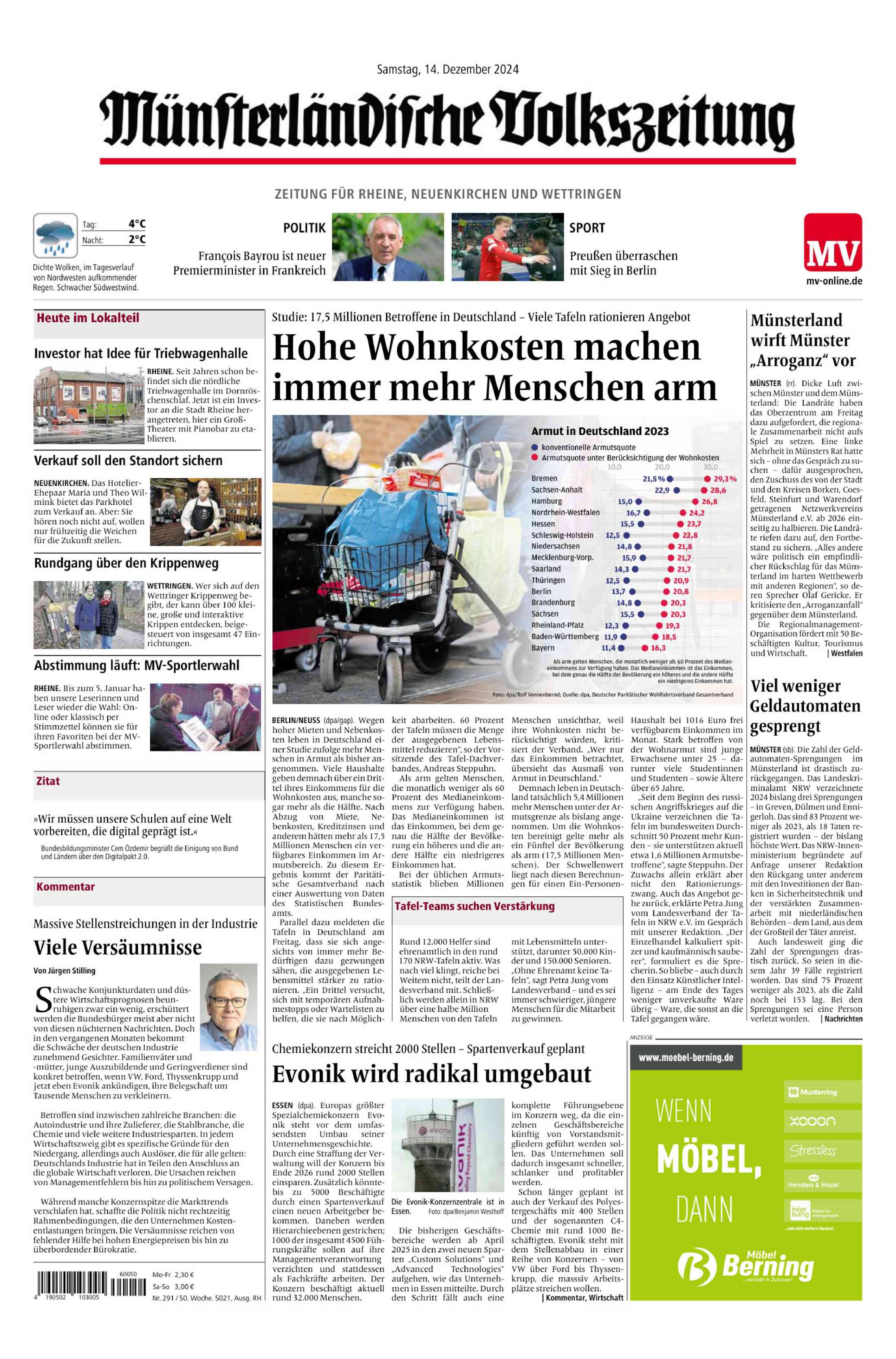 Ausgabe vom 14.12.2024