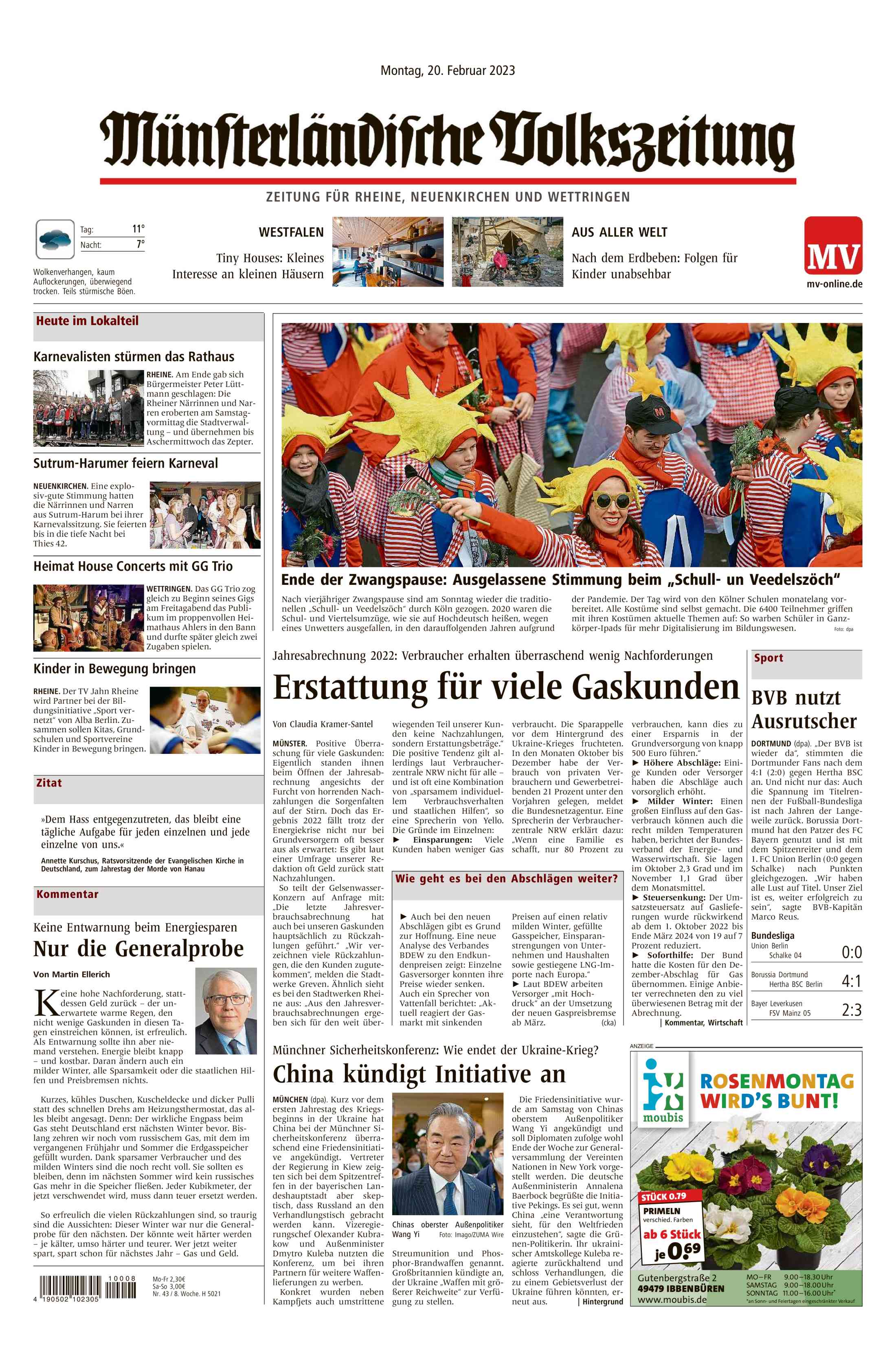 Ausgabe vom 20.02.2023
