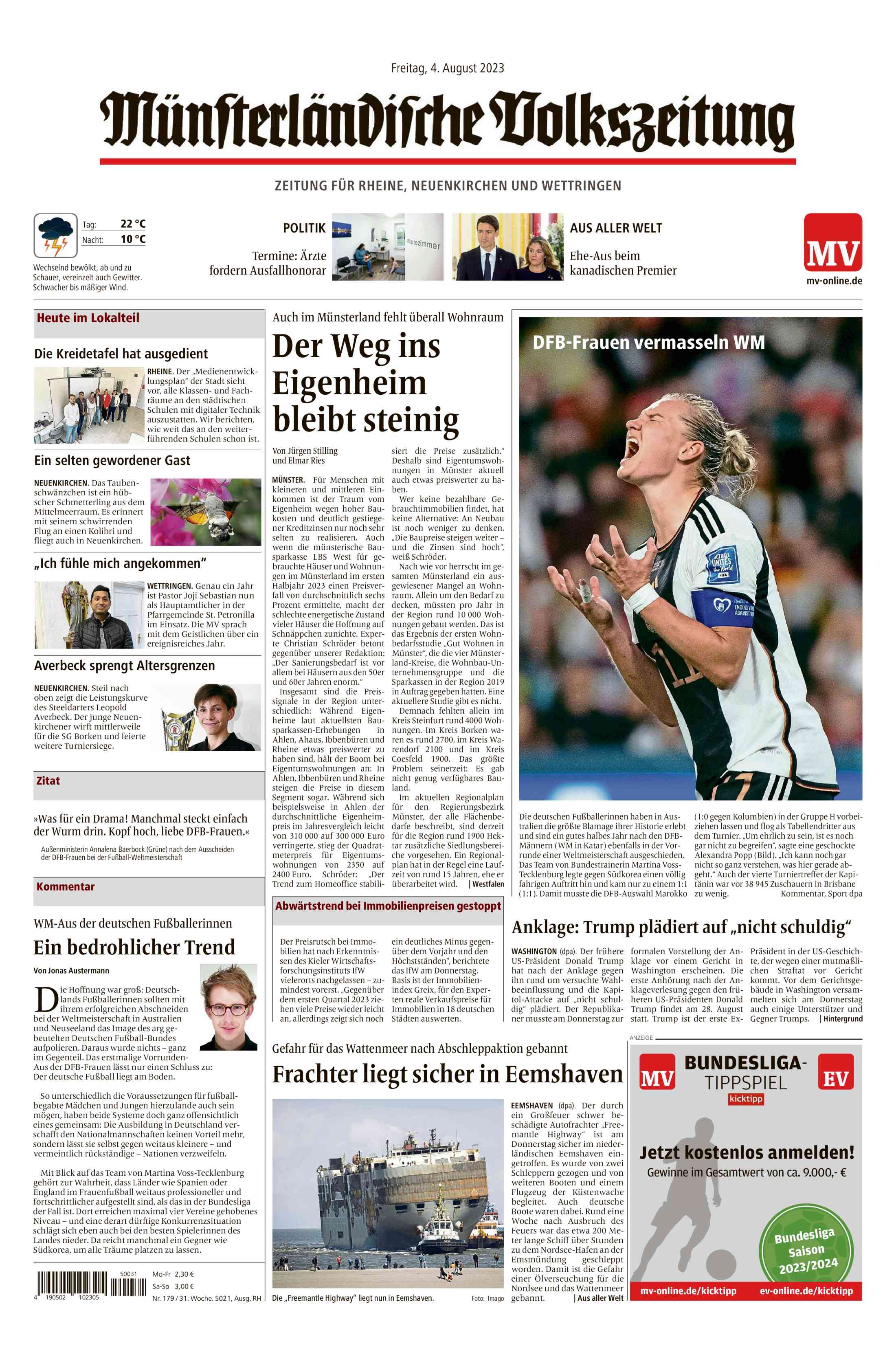 Ausgabe vom 04.08.2023