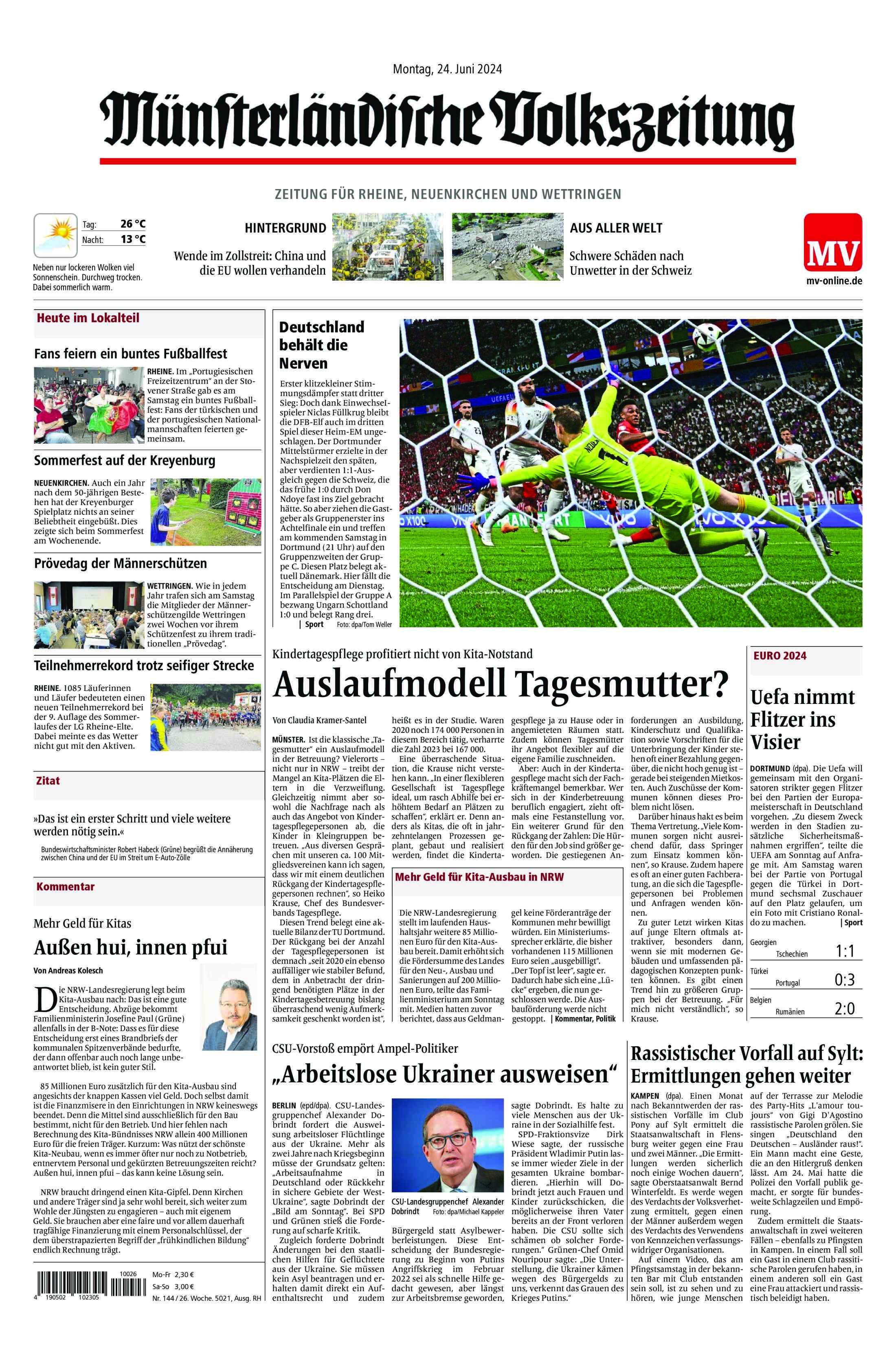 Ausgabe vom 24.06.2024