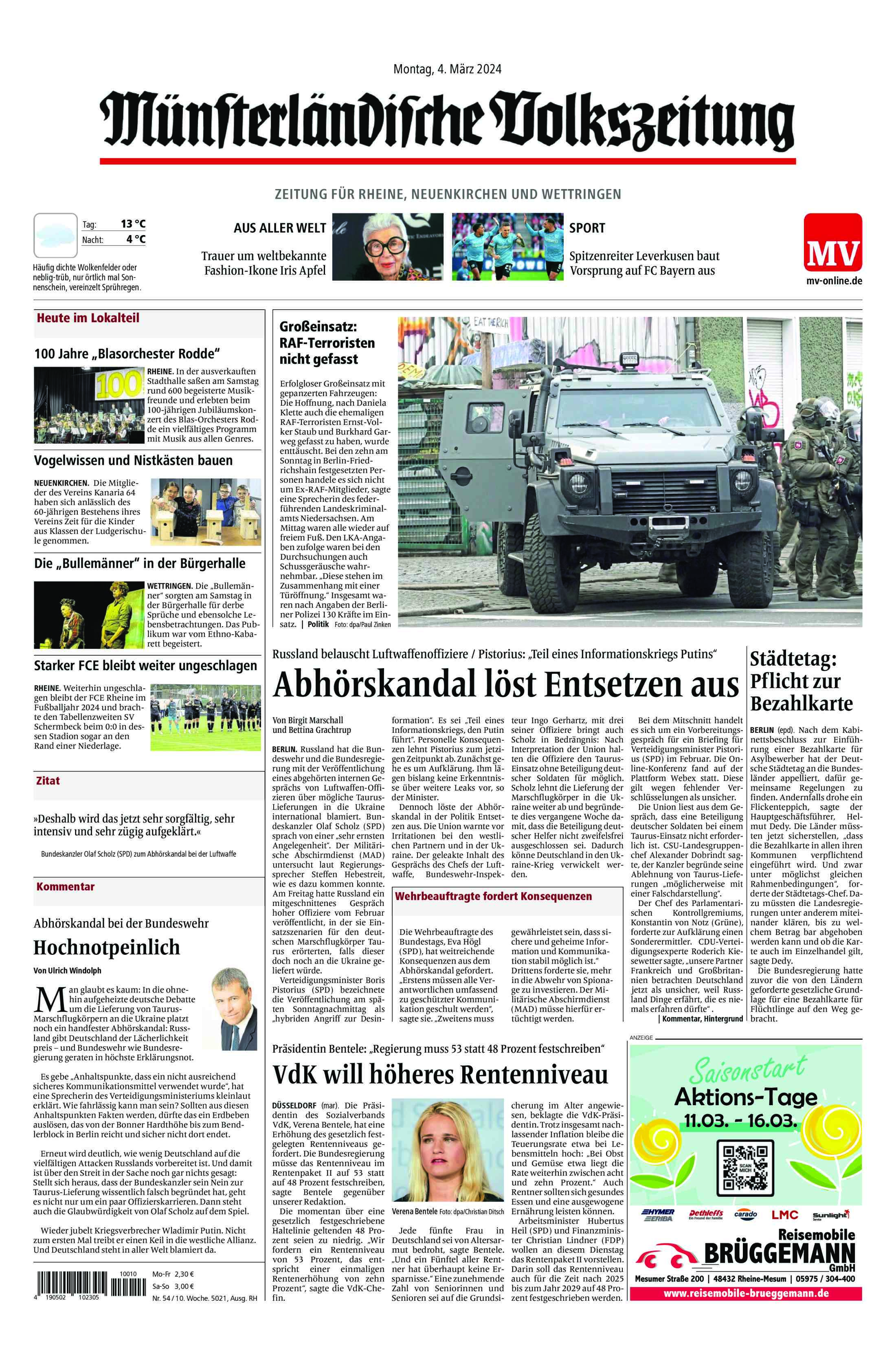 Ausgabe vom 04.03.2024